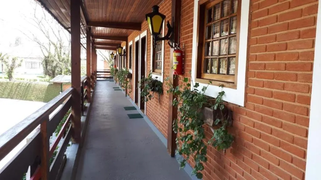 Balcony/Terrace in Pousada Saint Gallen