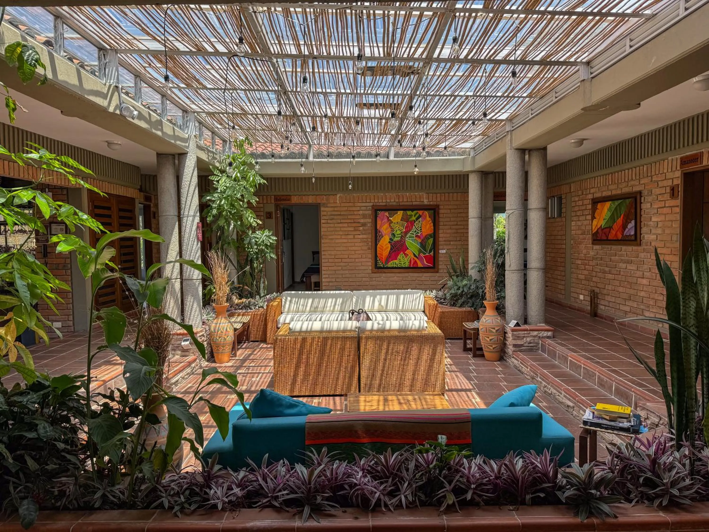 Patio in Finca del Café - Casa Typica