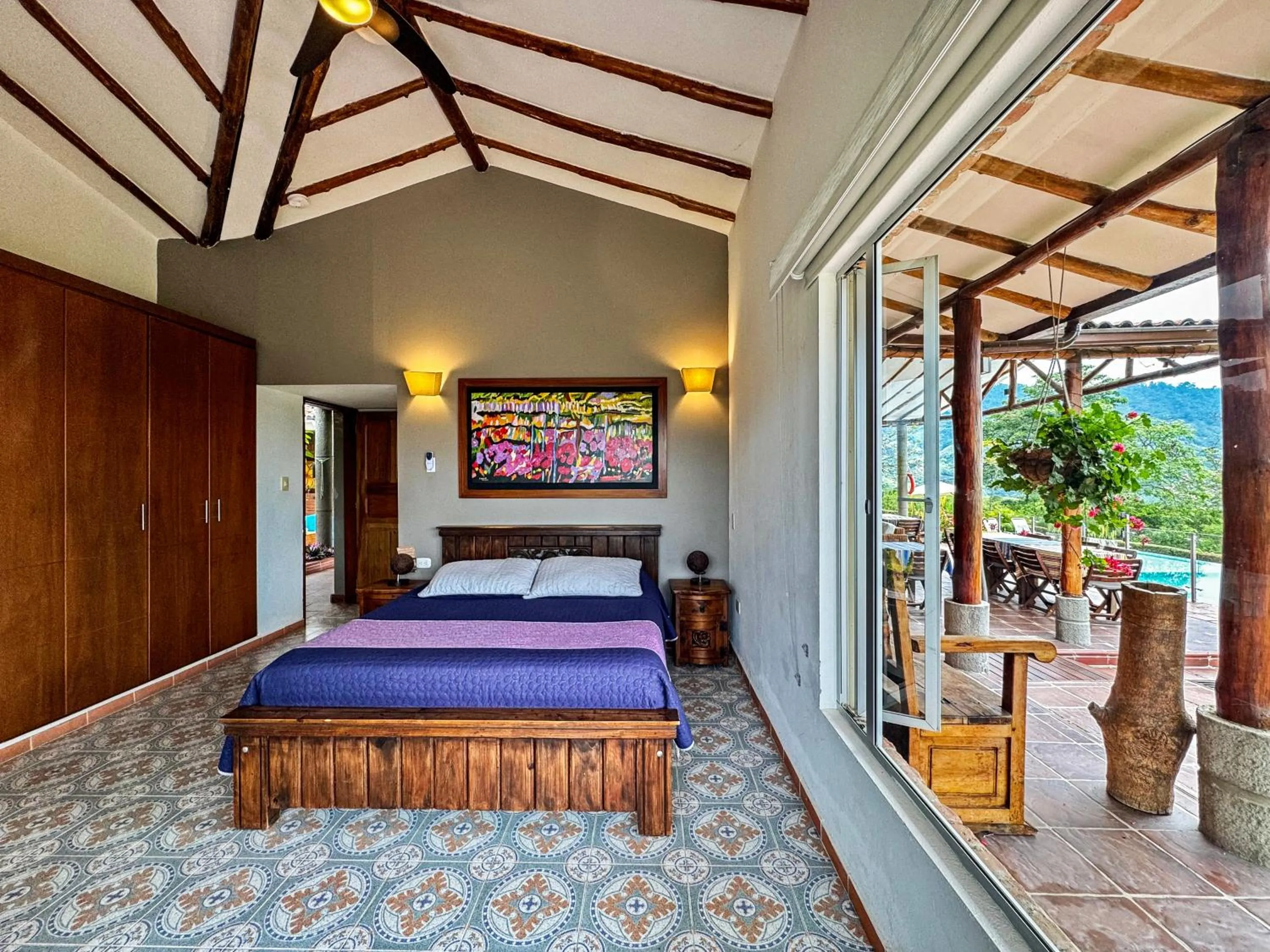 Bed in Finca del Café - Casa Typica