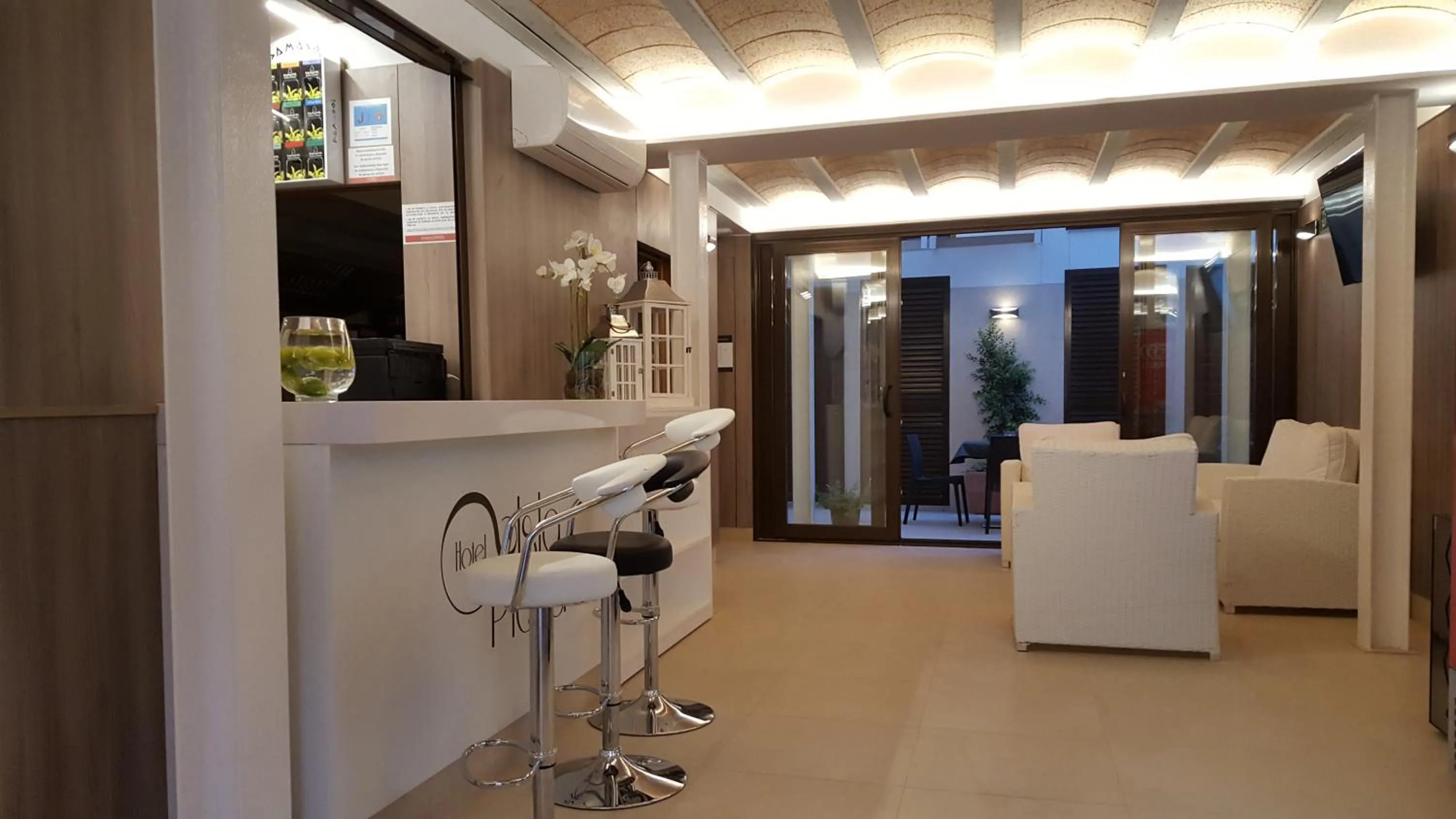 Lobby or reception in HOTEL ISLA PLANA