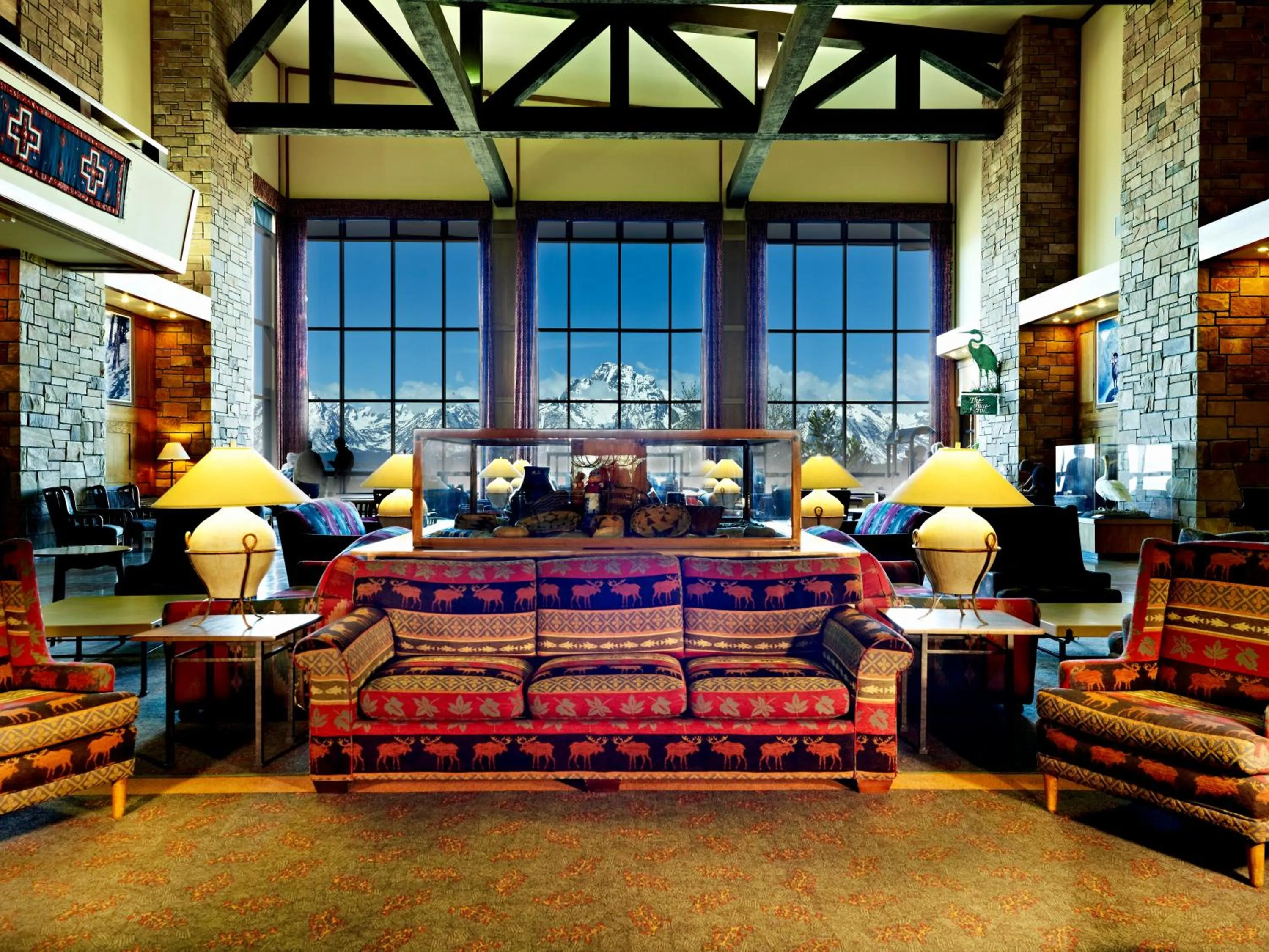 Lobby or reception in Jackson Lake Lodge