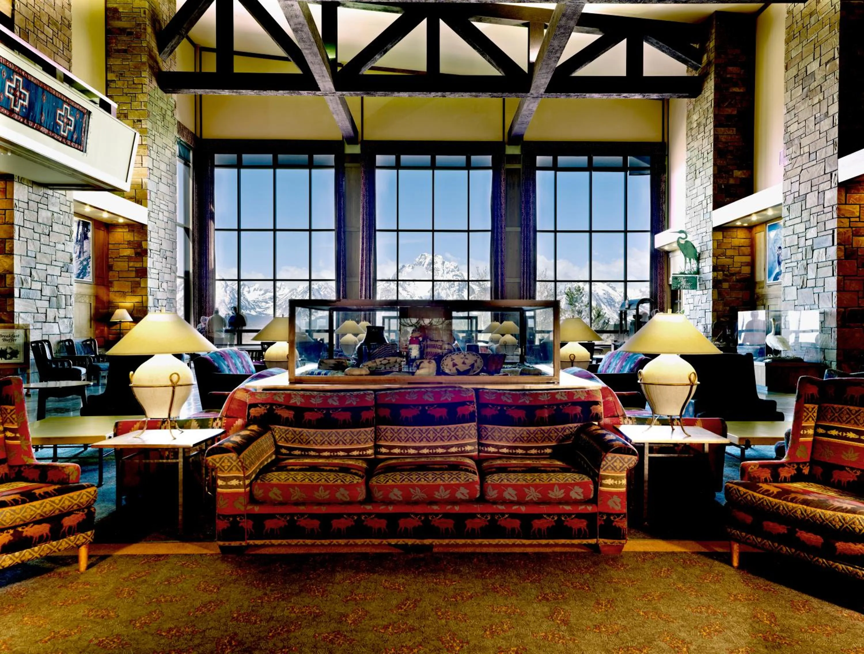 Lobby or reception in Jackson Lake Lodge