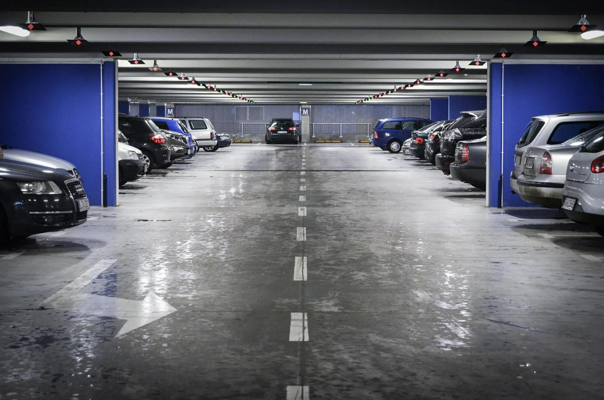 Parking in Radisson Blu GHR Rome