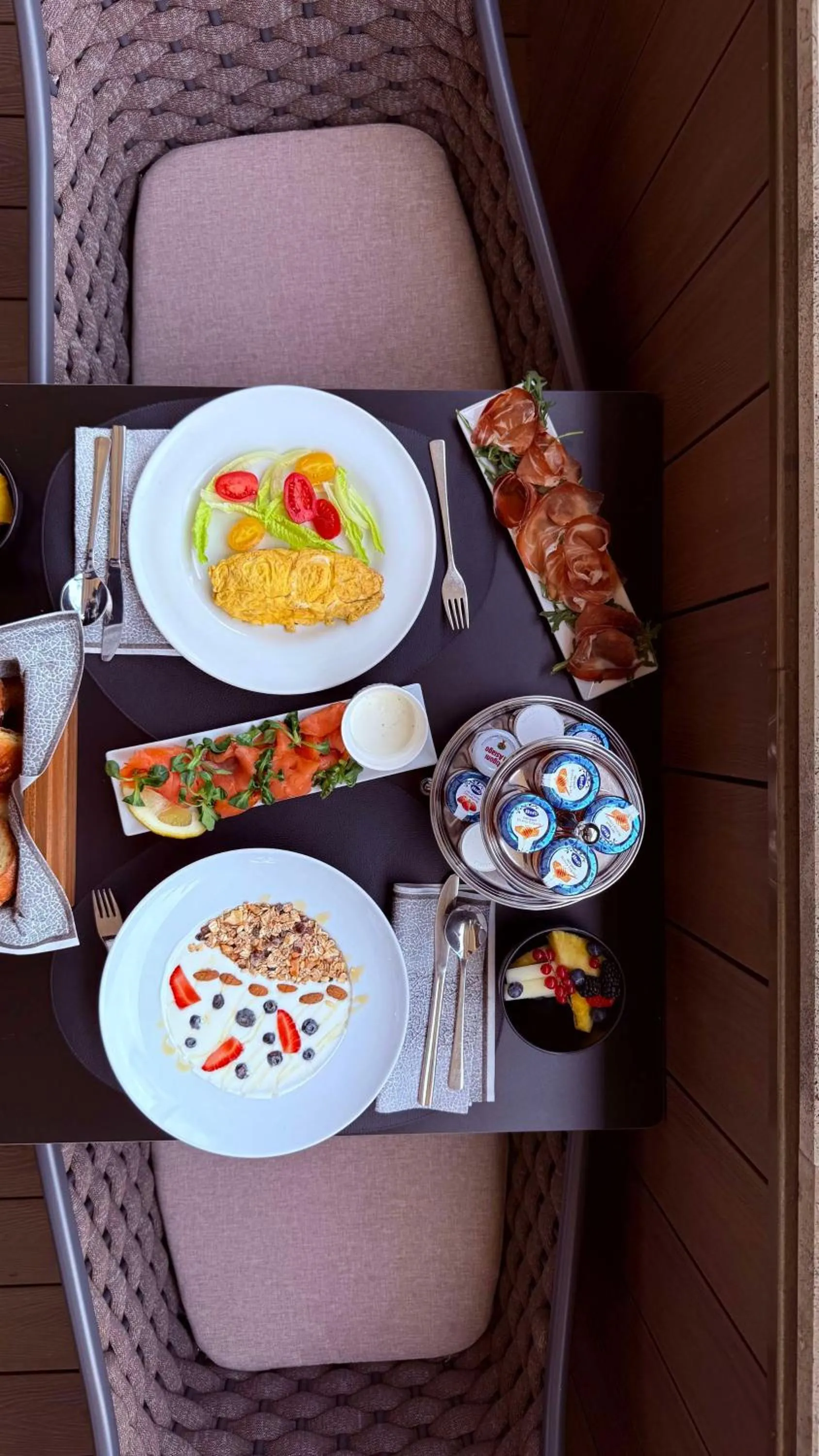 Breakfast in Radisson Blu GHR Rome