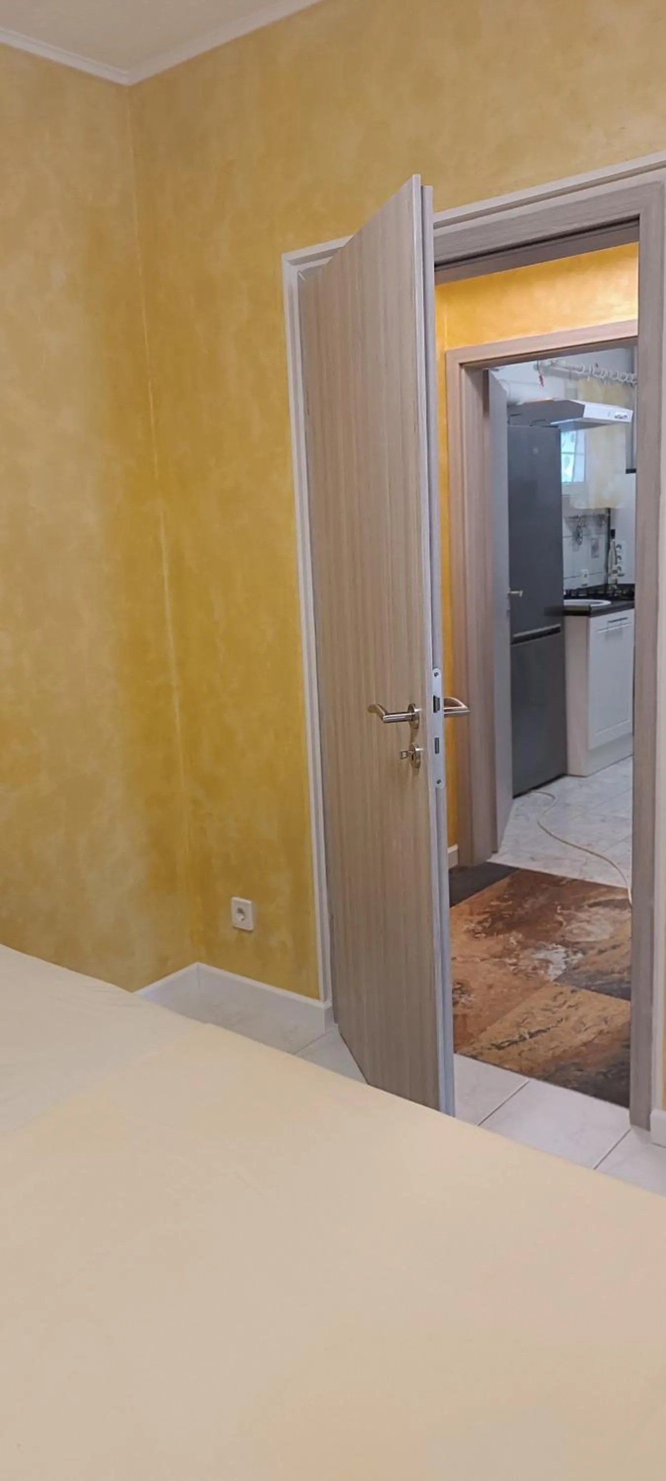 Kitchen or kitchenette in Valloris Apartments