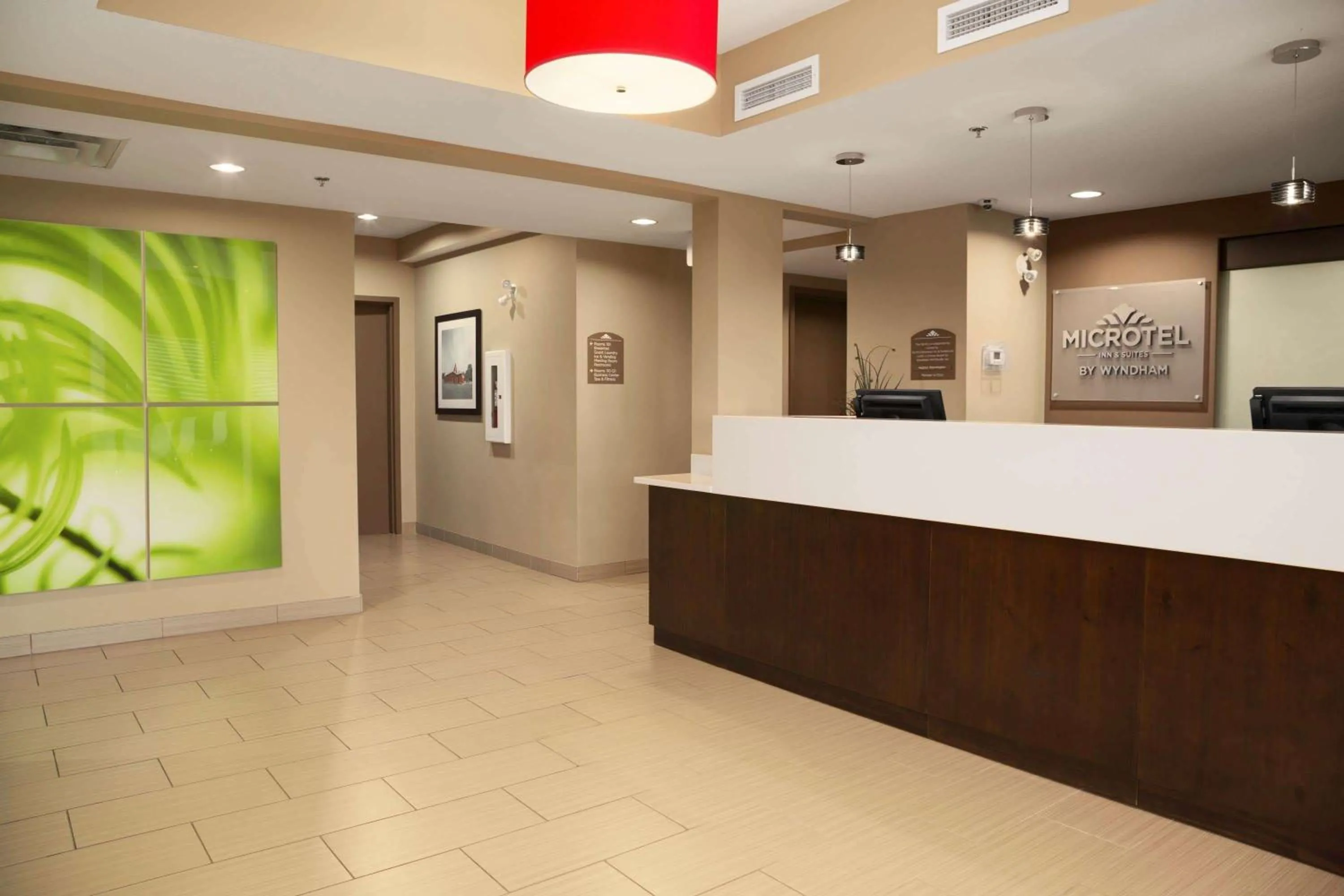 Lobby or reception in Microtel Inn & Suites by Wyndham Blackfalds