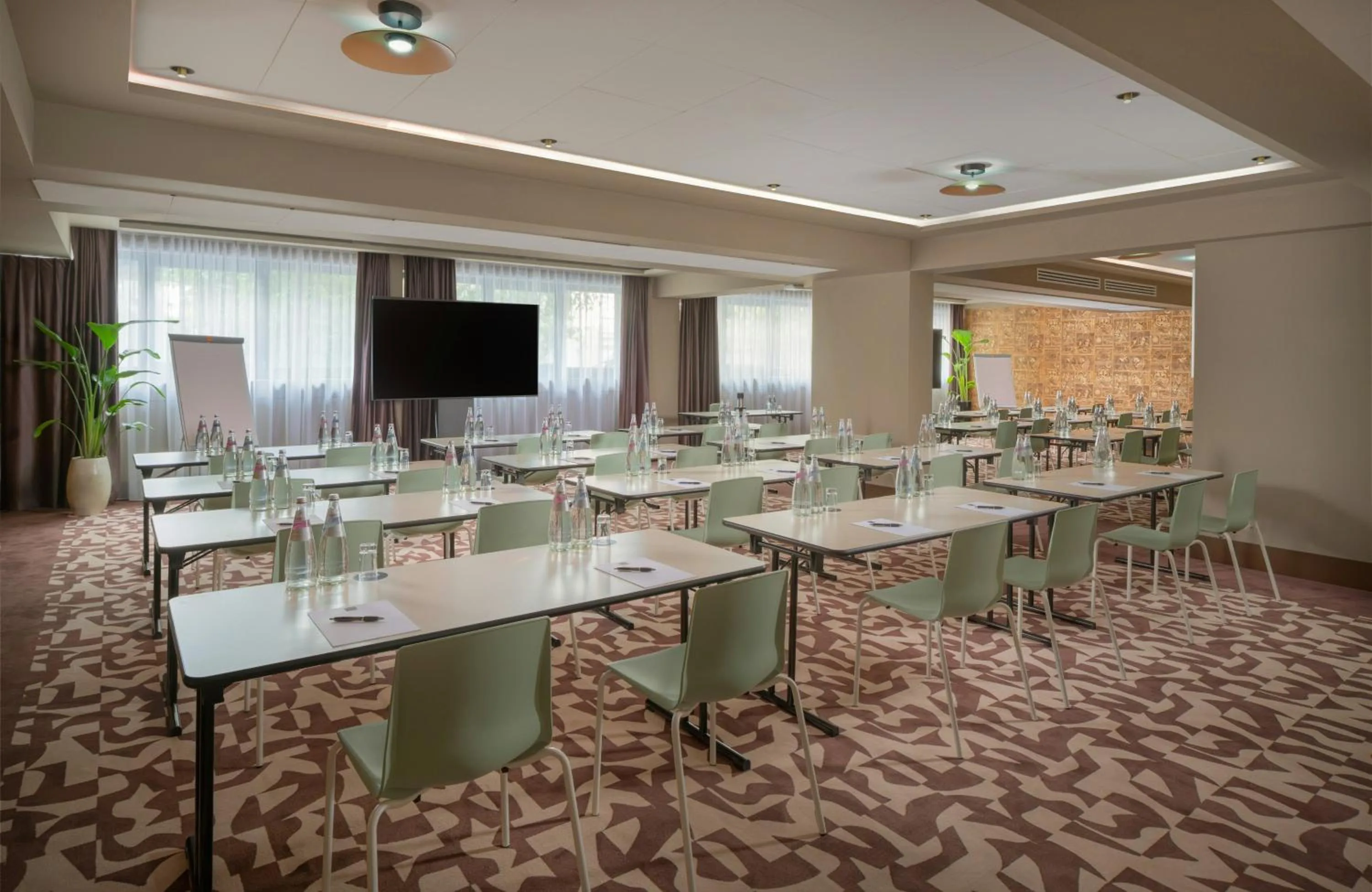 Meeting/conference room in NYX Hotel Rome by Leonardo Hotels