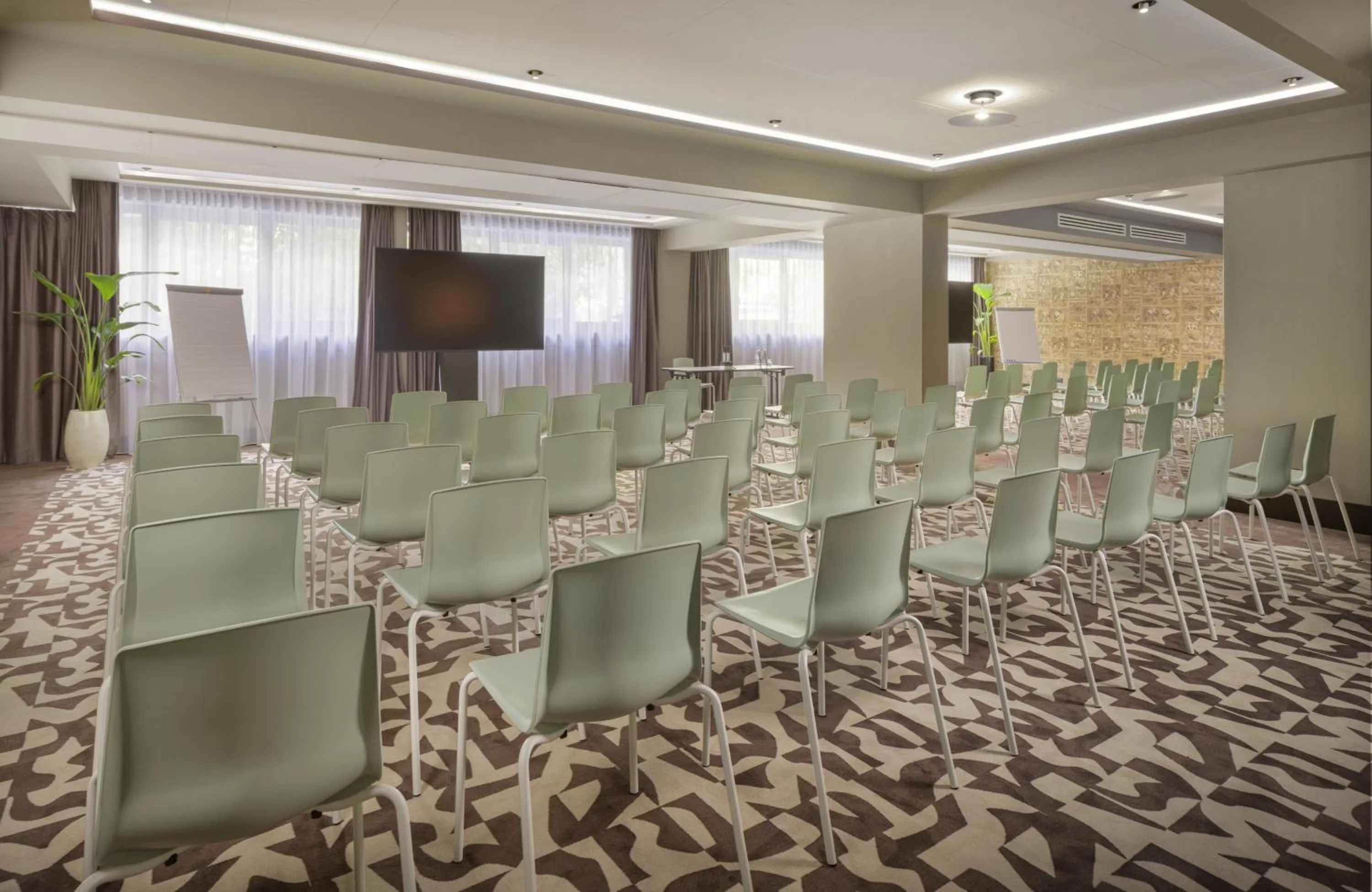 Meeting/conference room in NYX Hotel Rome by Leonardo Hotels