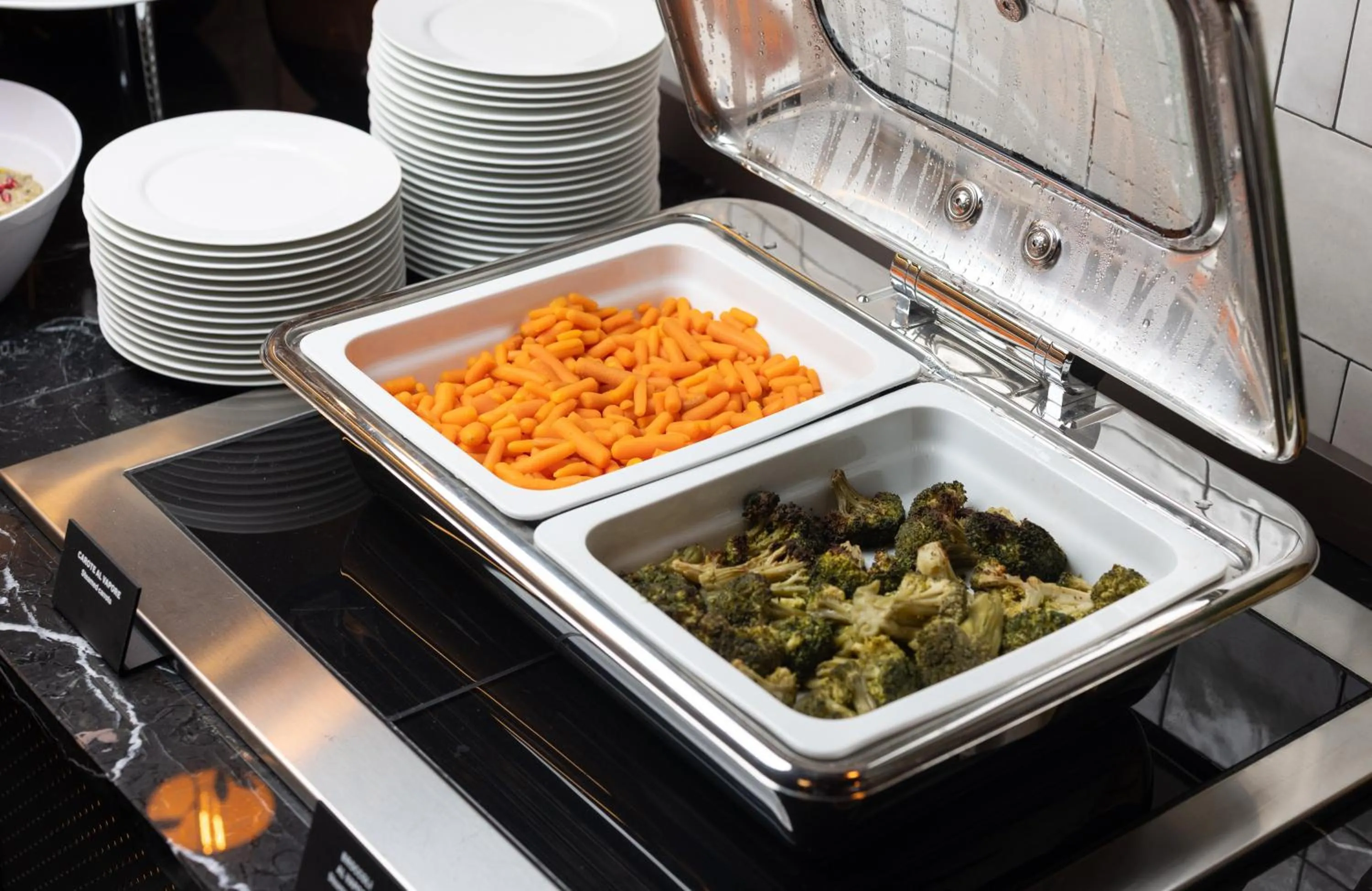 Buffet breakfast in NYX Hotel Rome by Leonardo Hotels