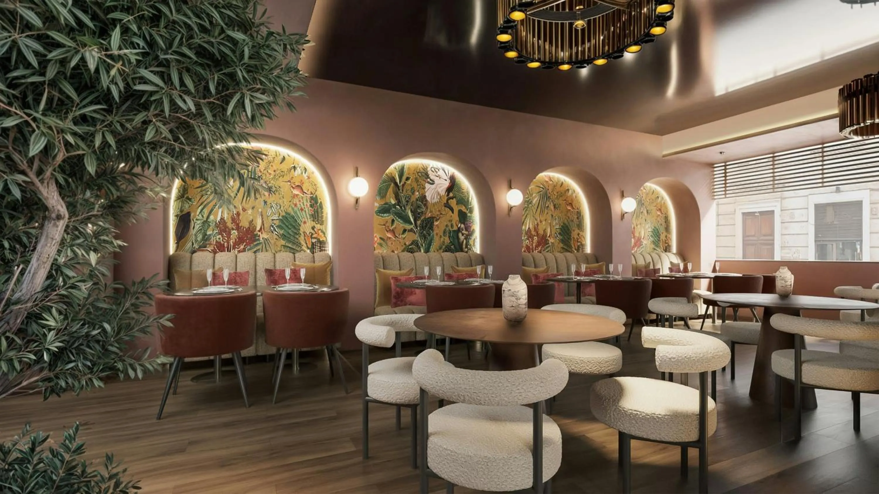 Restaurant/places to eat in NYX Hotel Rome by Leonardo Hotels