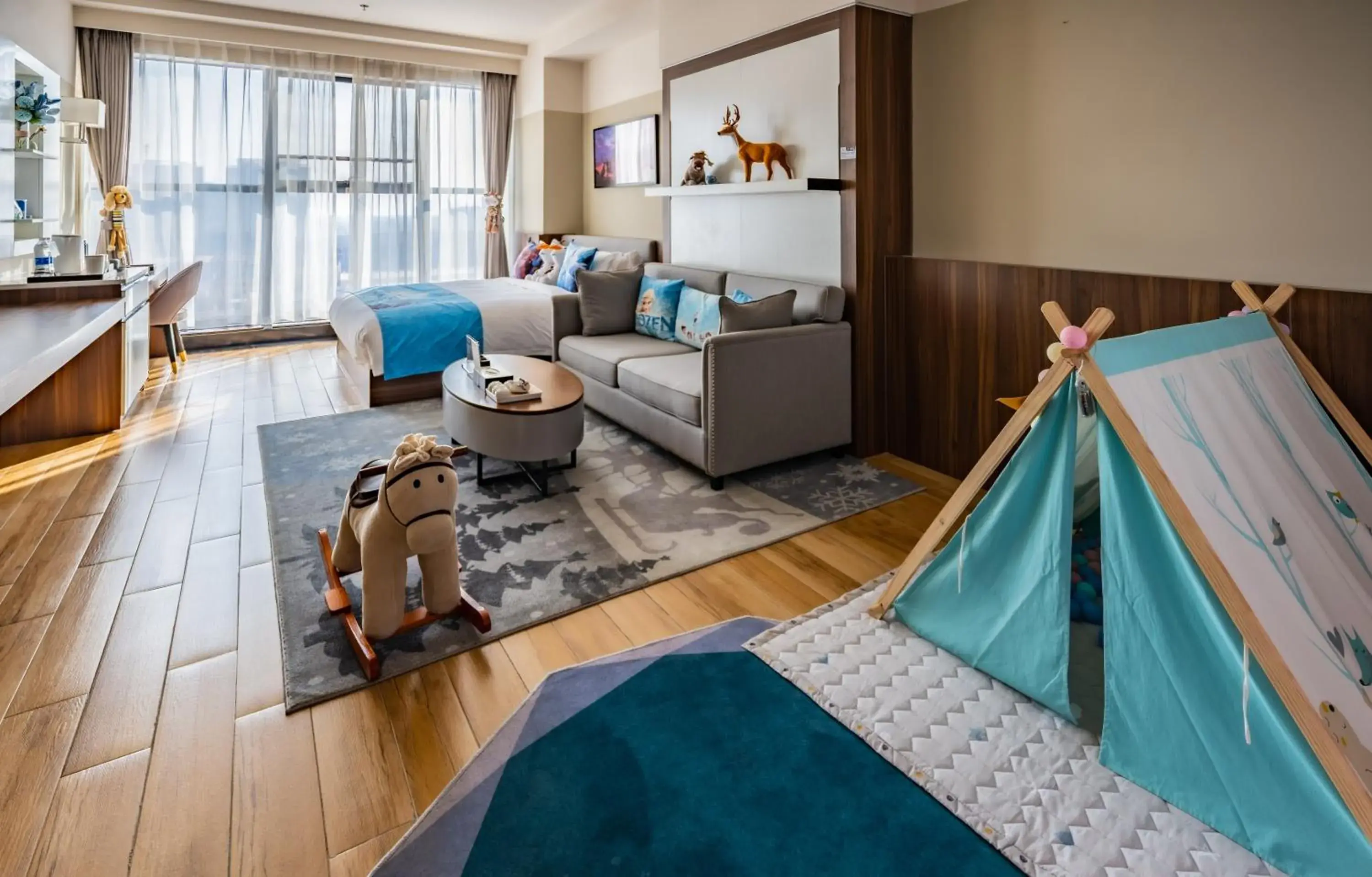 Deluxe Family Twin Room in Kunming Xingyao Hotel Deluxe Family Twin Room in Kunming Xingyao Hotel