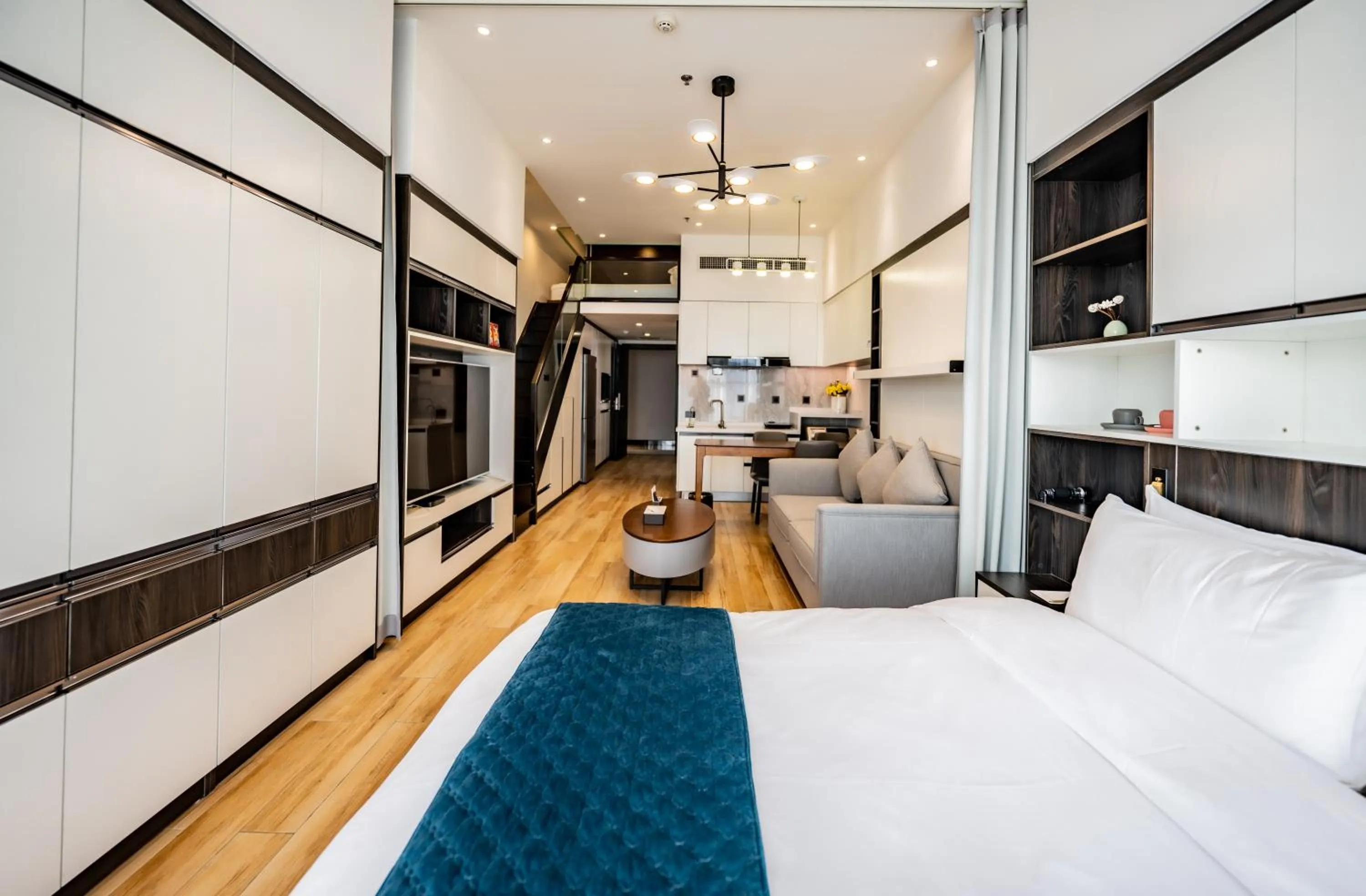 Bed in Kunming Xingyao Hotel