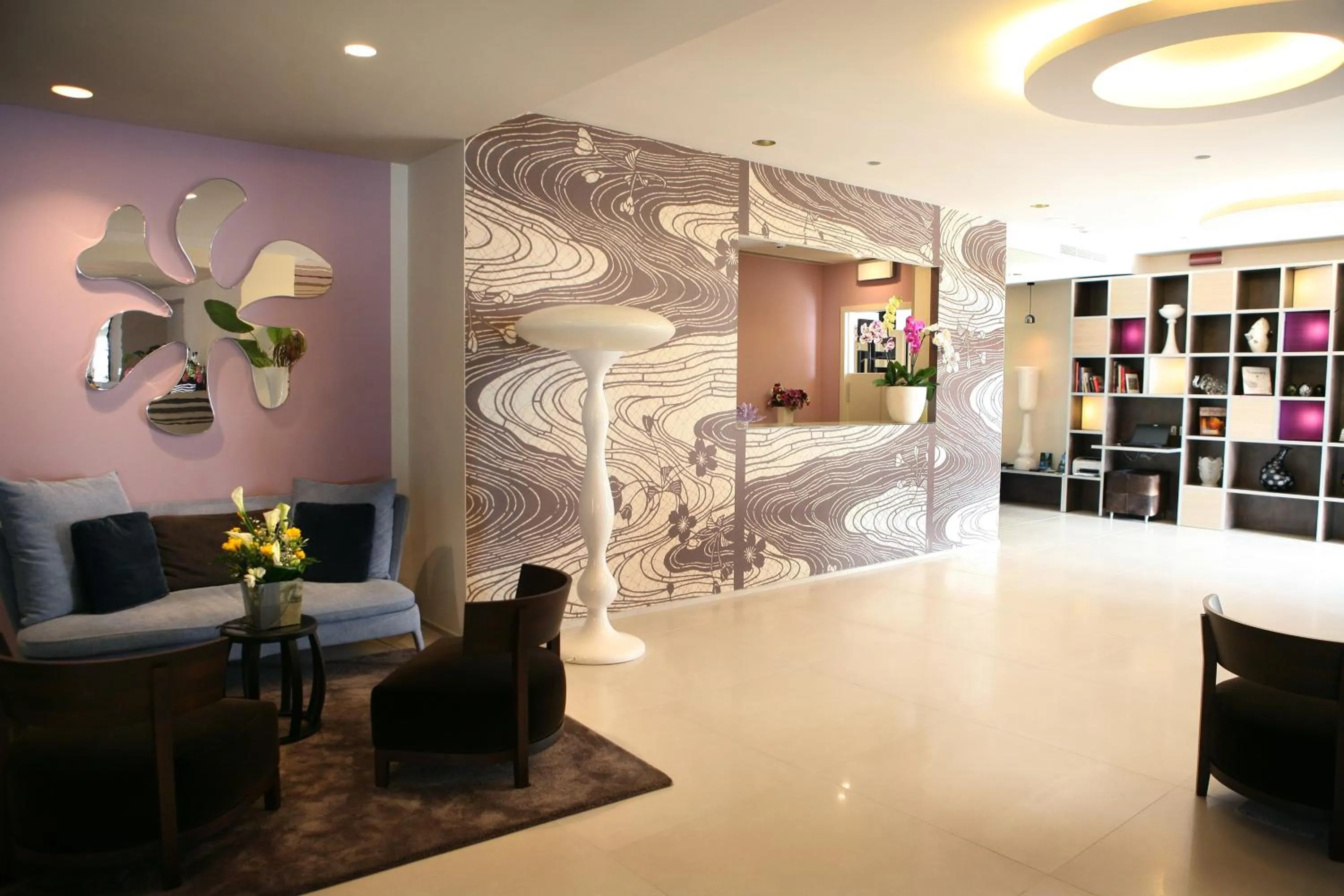 Lobby or reception in Hotel Eden