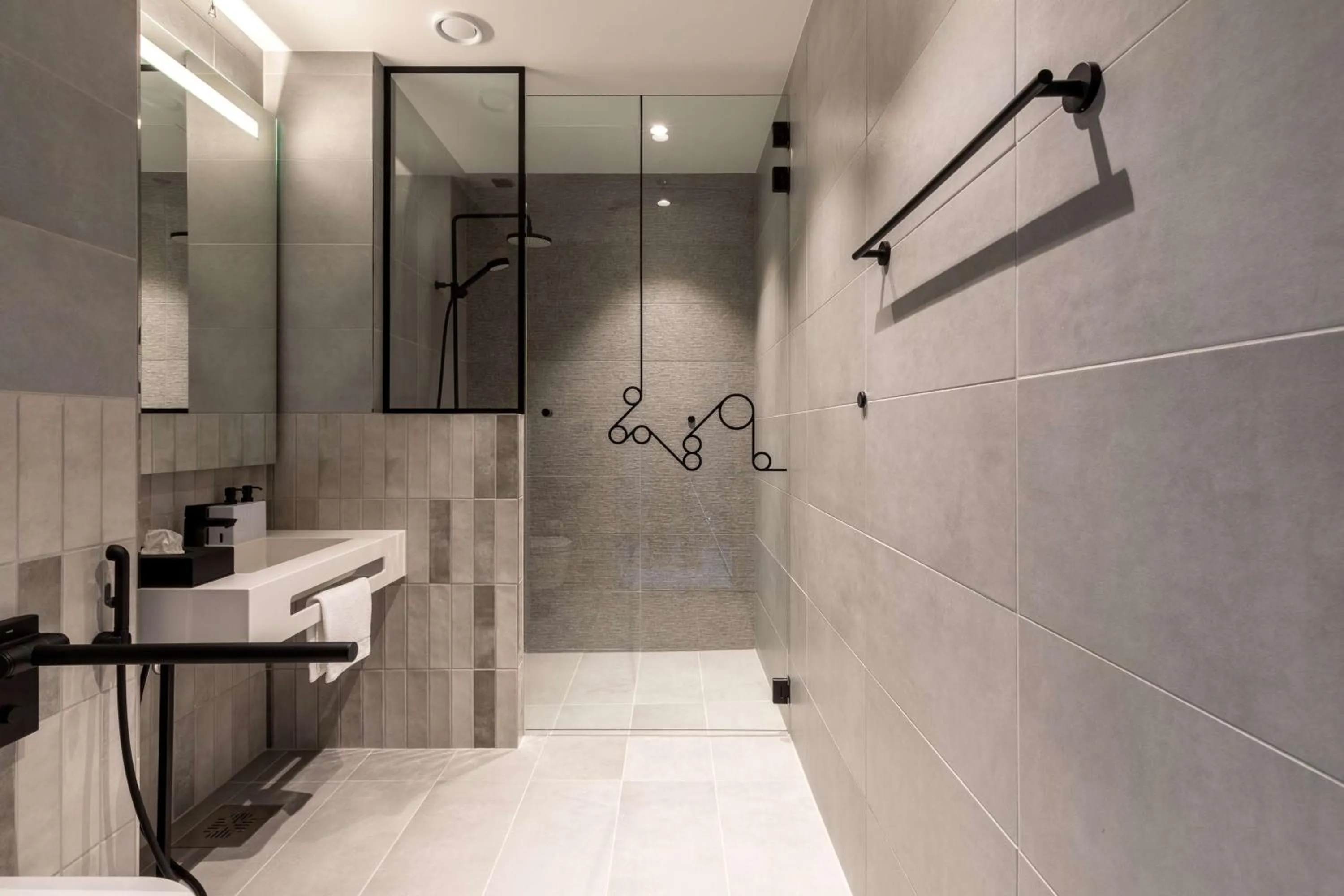 Bedroom in Scandic Helsinki Hub