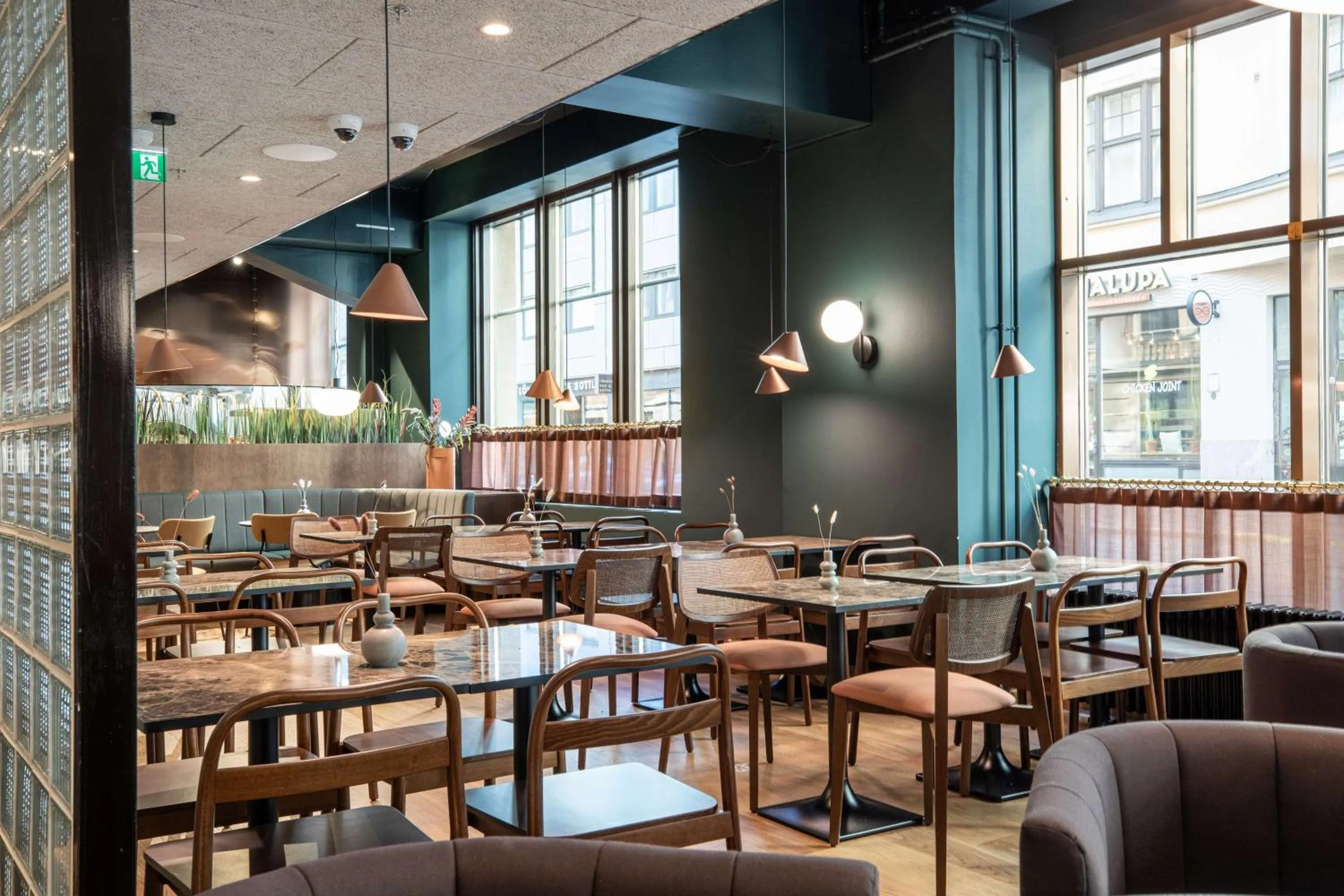 Breakfast in Scandic Helsinki Hub