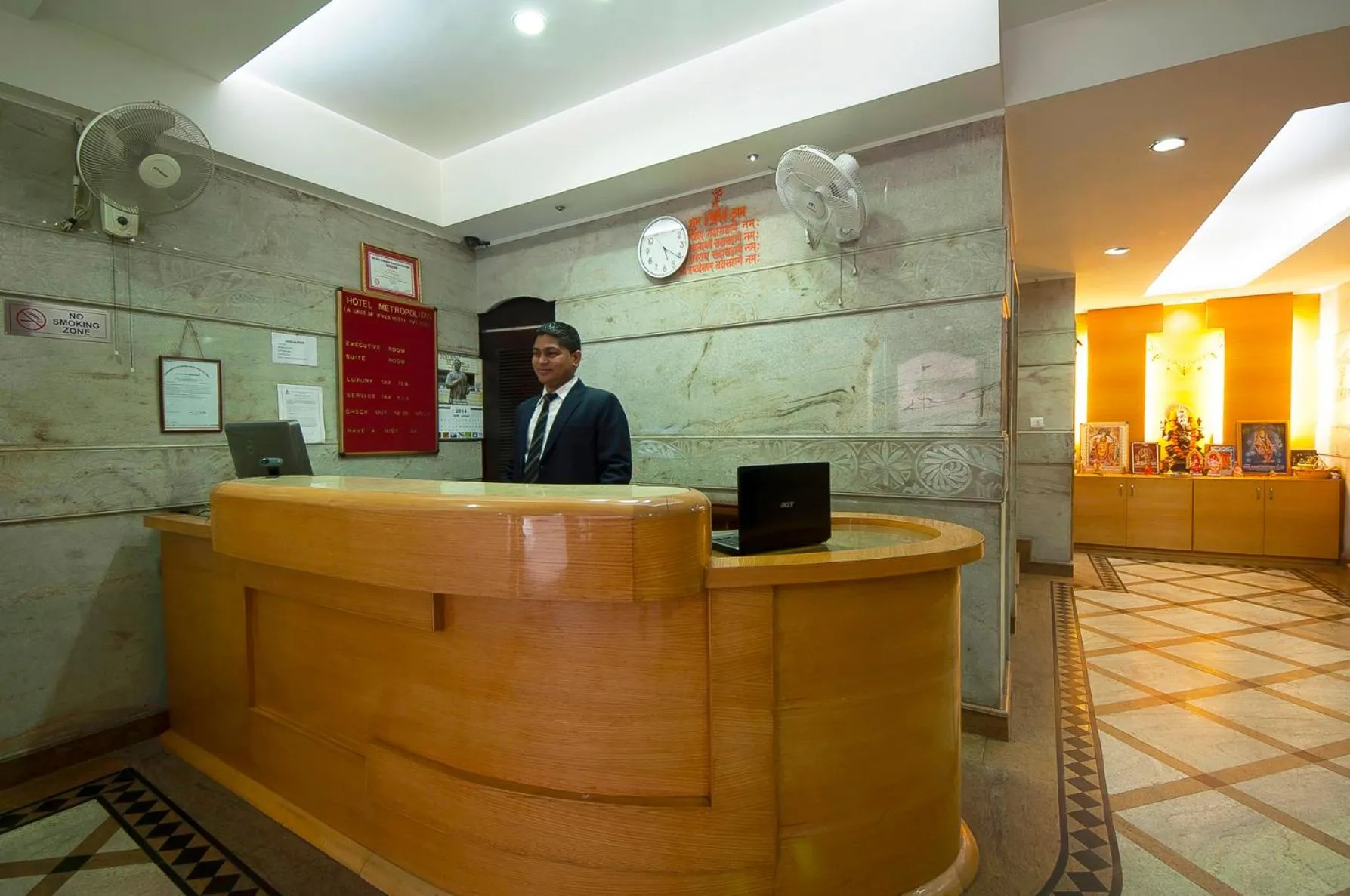 Lobby or reception in Hotel Metropolitan