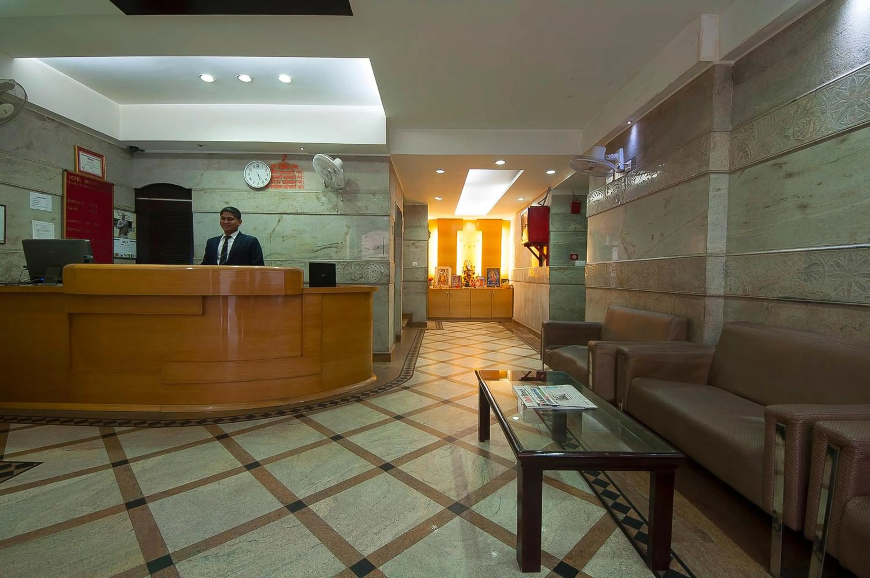 Lobby or reception in Hotel Metropolitan