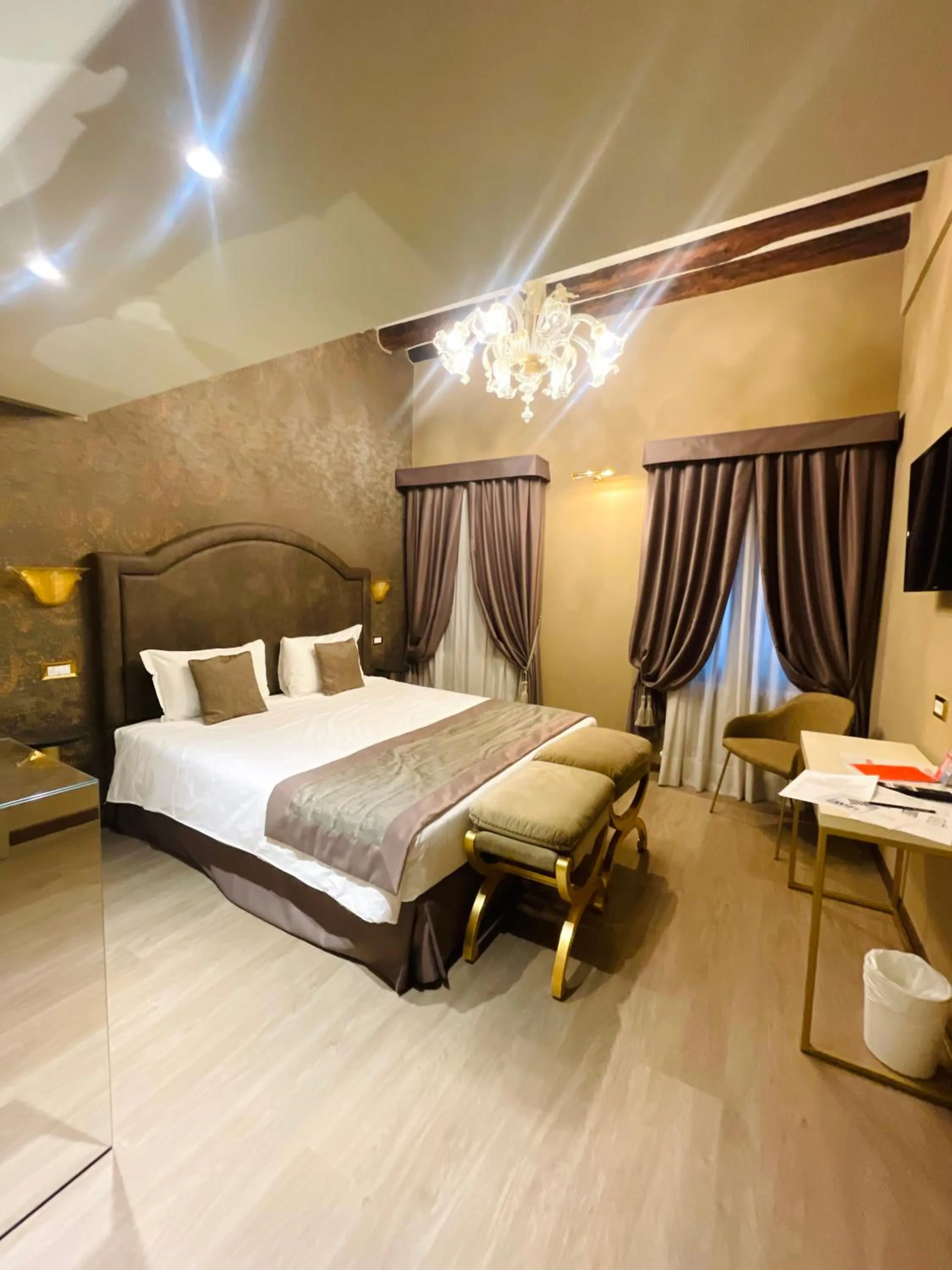 Bedroom, Bed in Cà Dell'Arte Palace