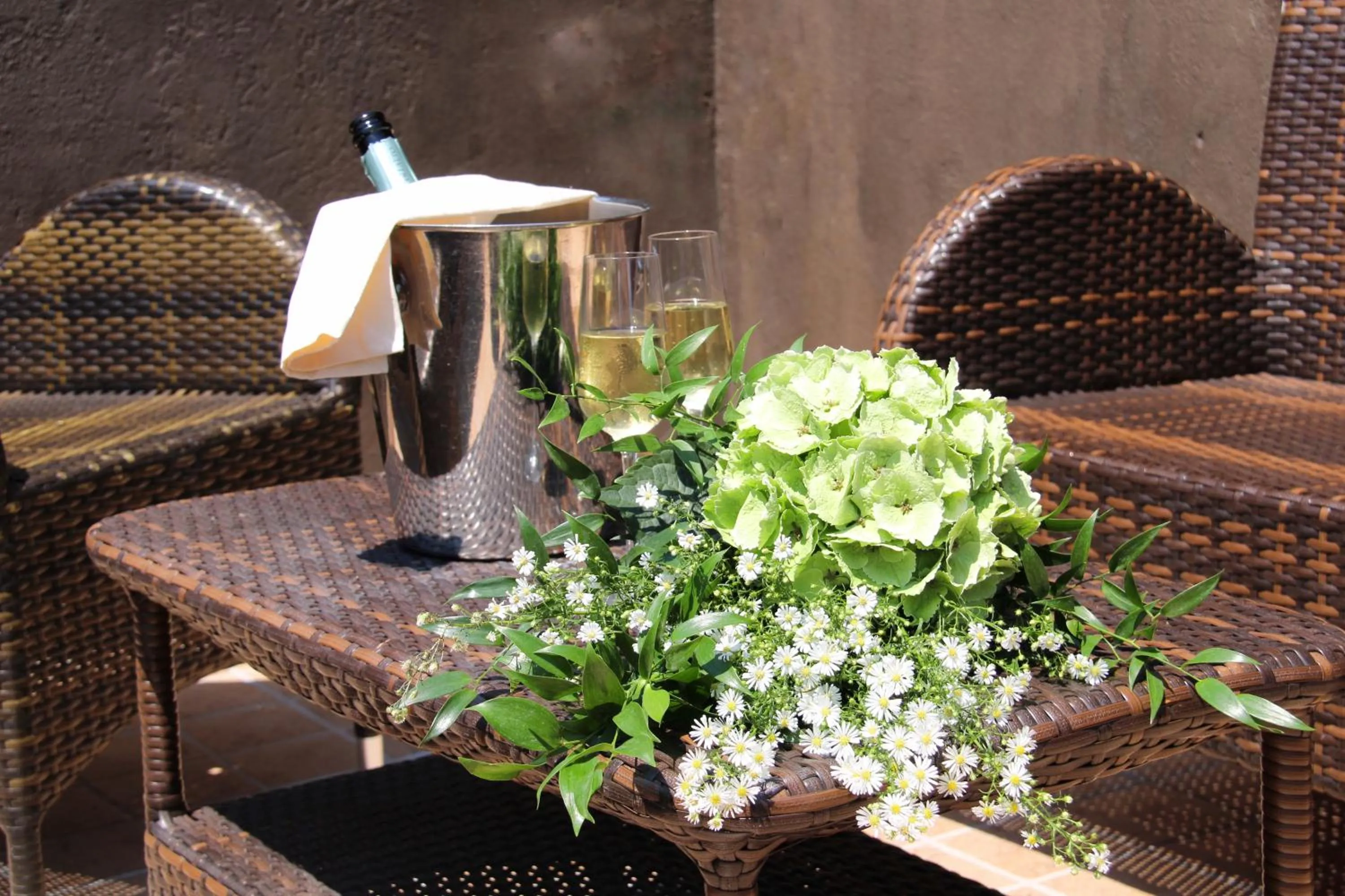 Patio in Cà Dell'Arte Palace