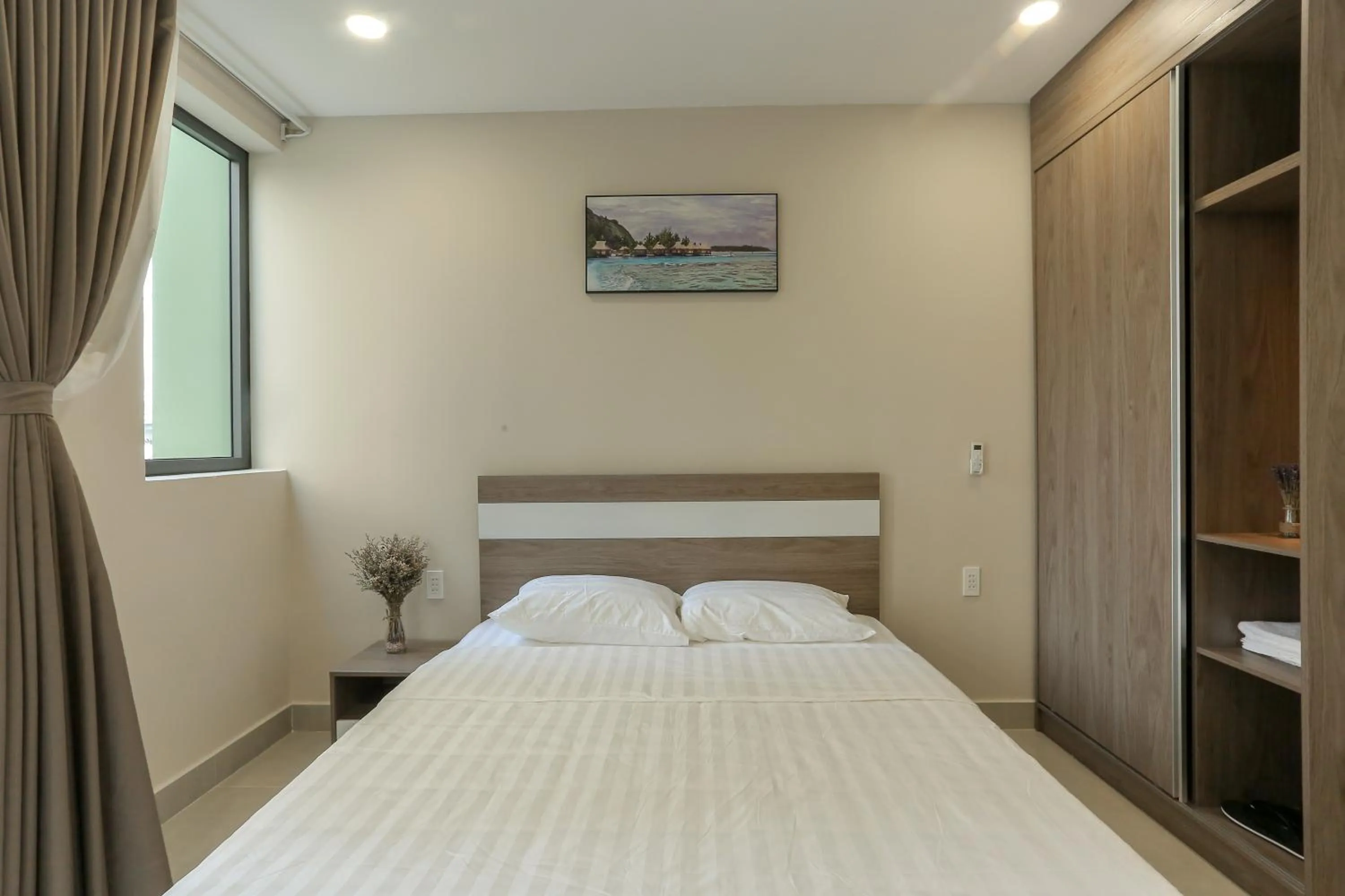 Bed in ĐồiSao Homestay