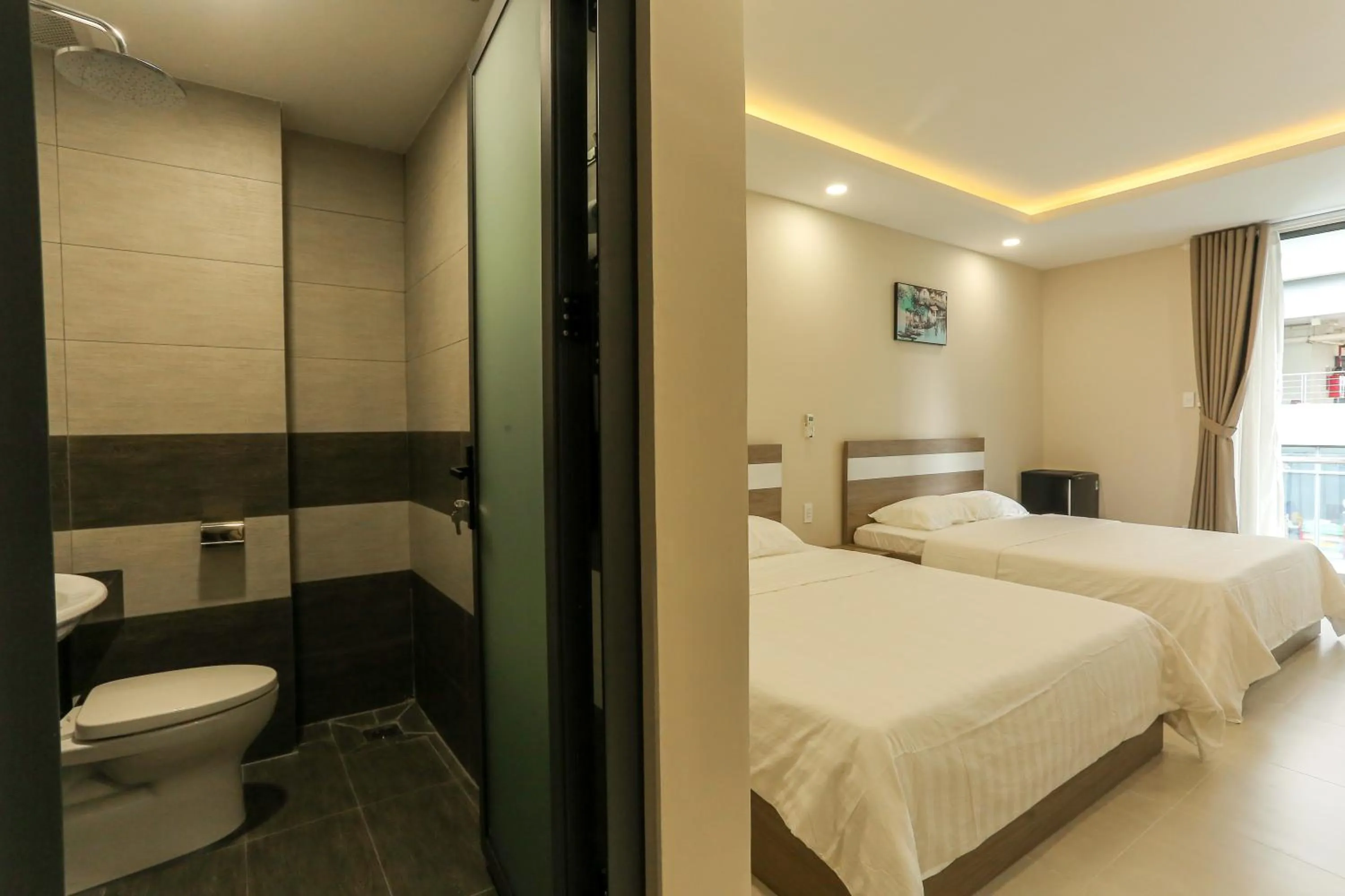 Bed in ĐồiSao Homestay