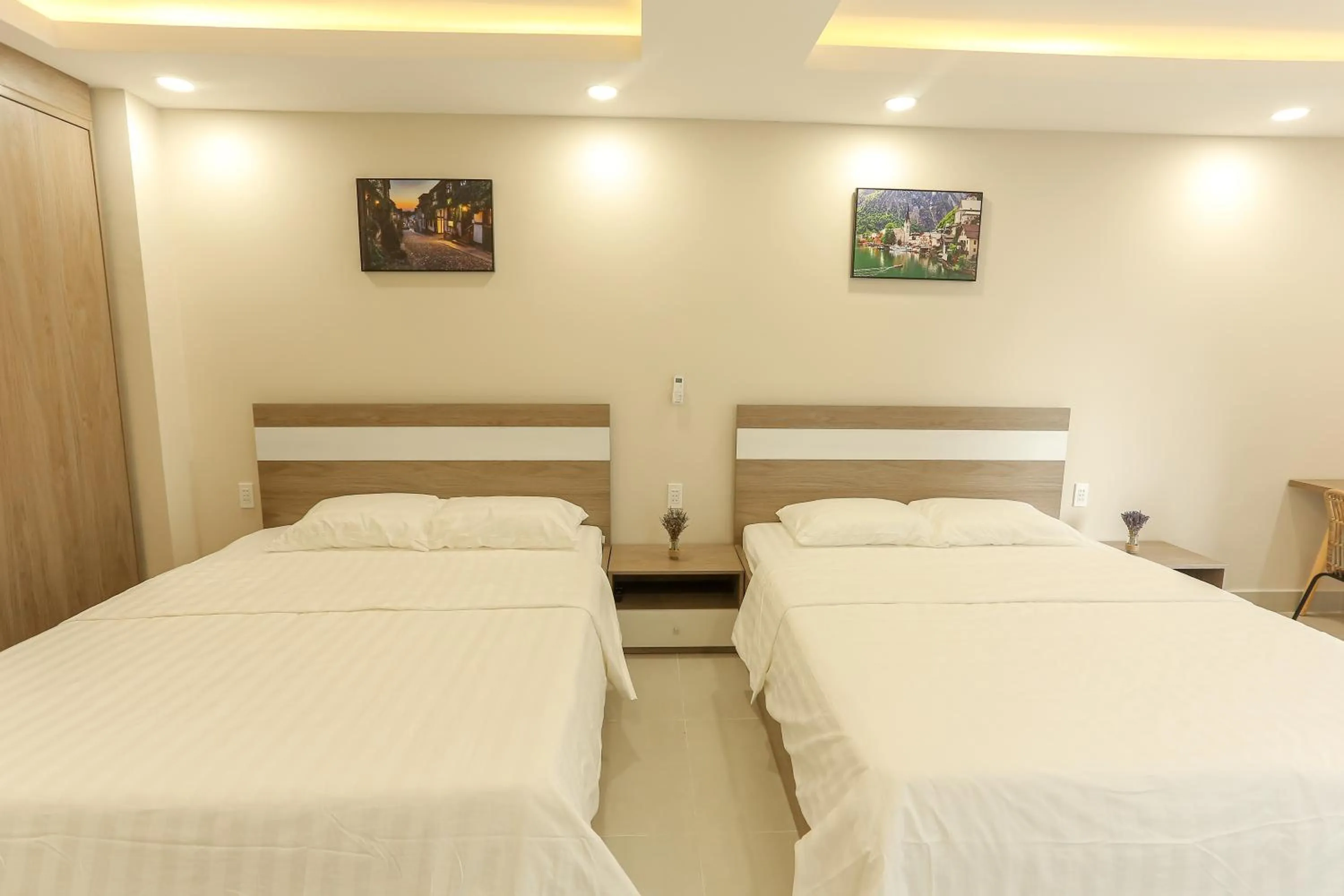 Bed in ĐồiSao Homestay