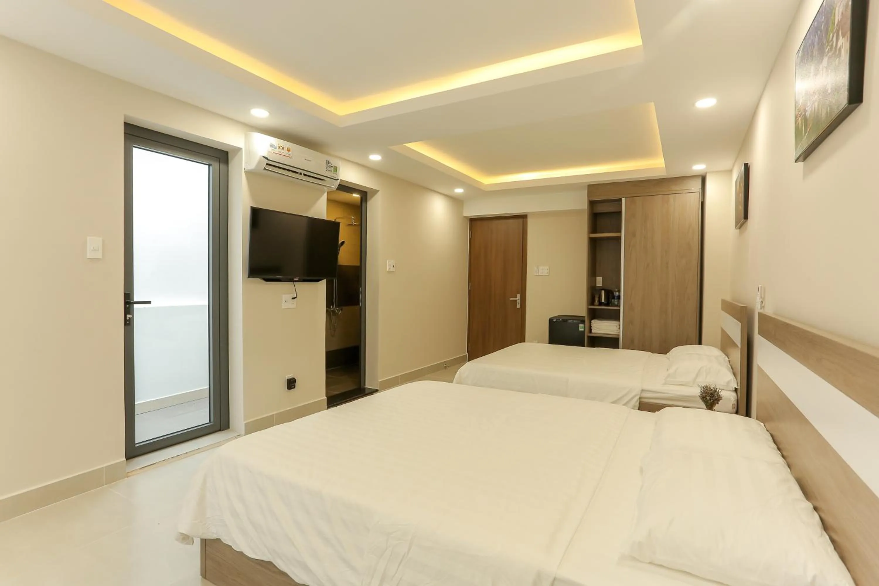 Bed in ĐồiSao Homestay