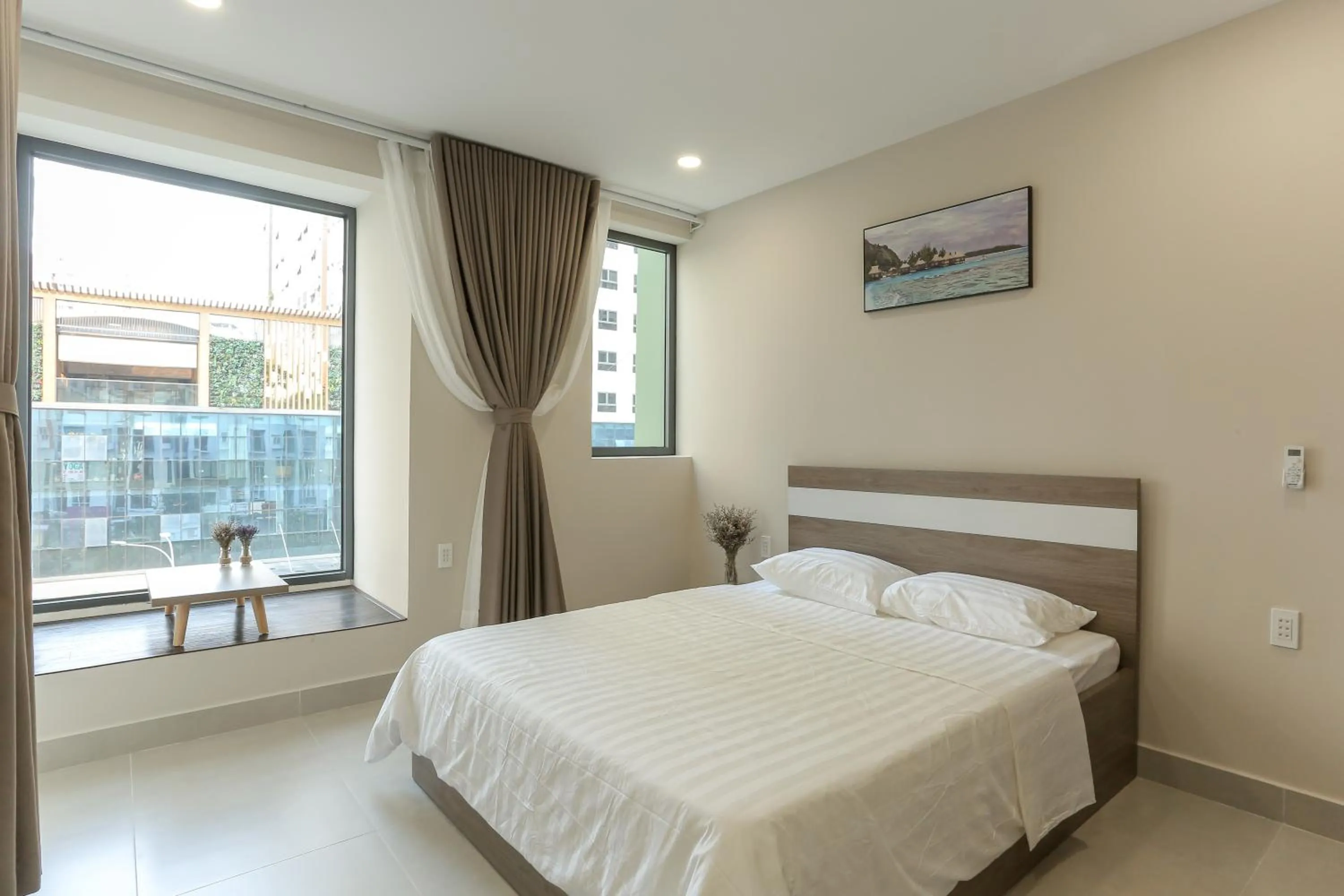 Bed in ĐồiSao Homestay