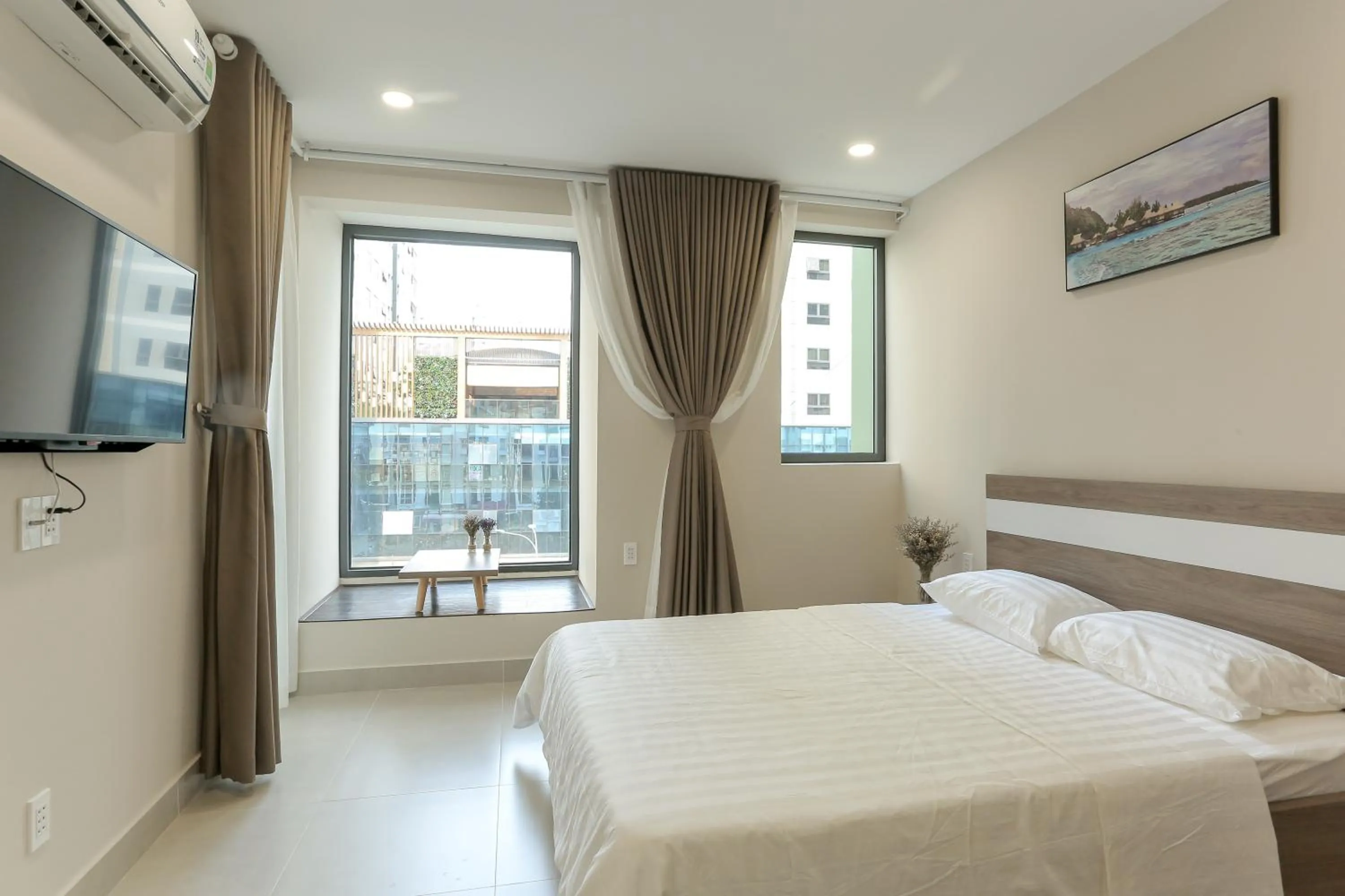 Bed in ĐồiSao Homestay