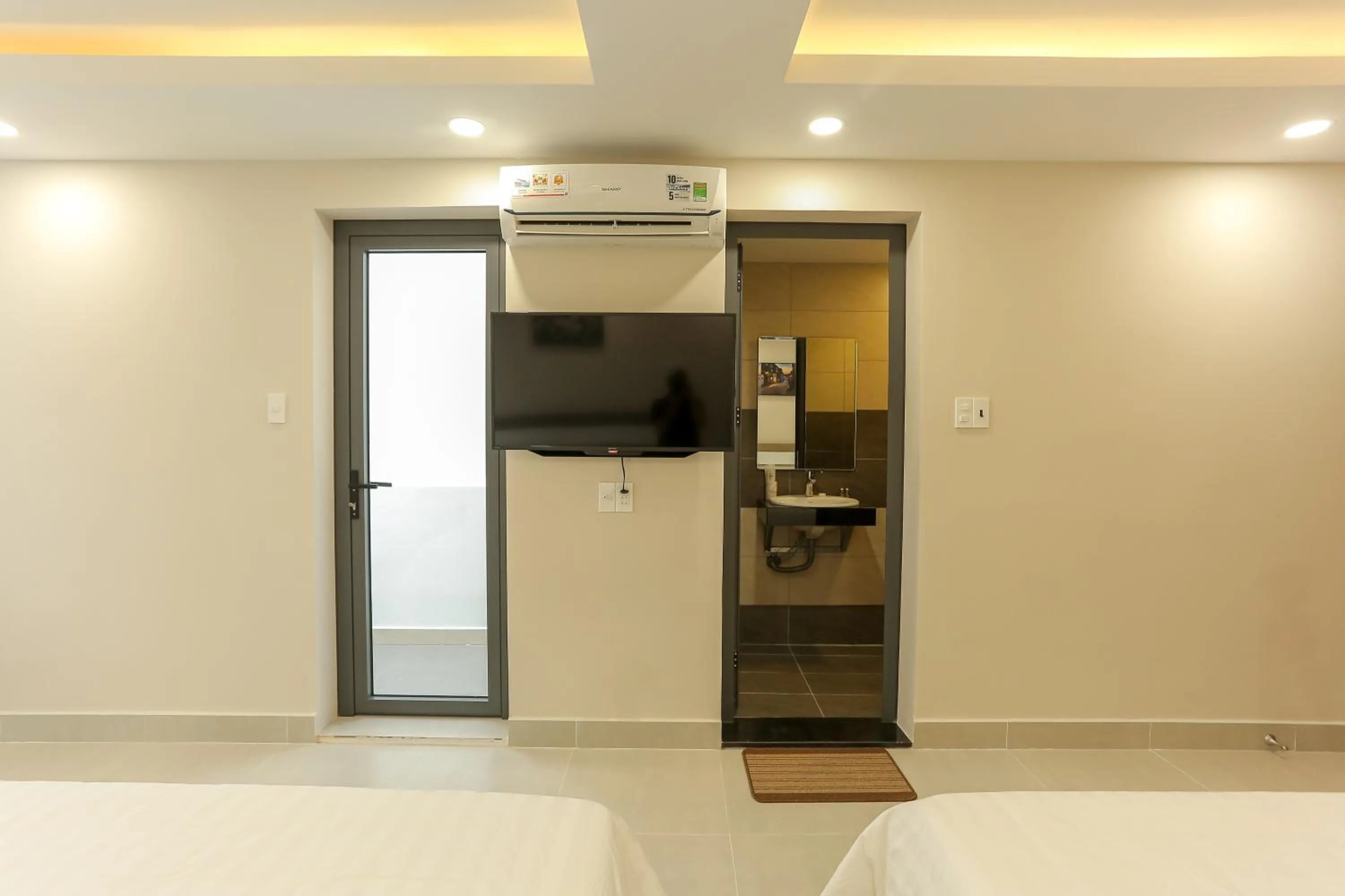 Bed in ĐồiSao Homestay