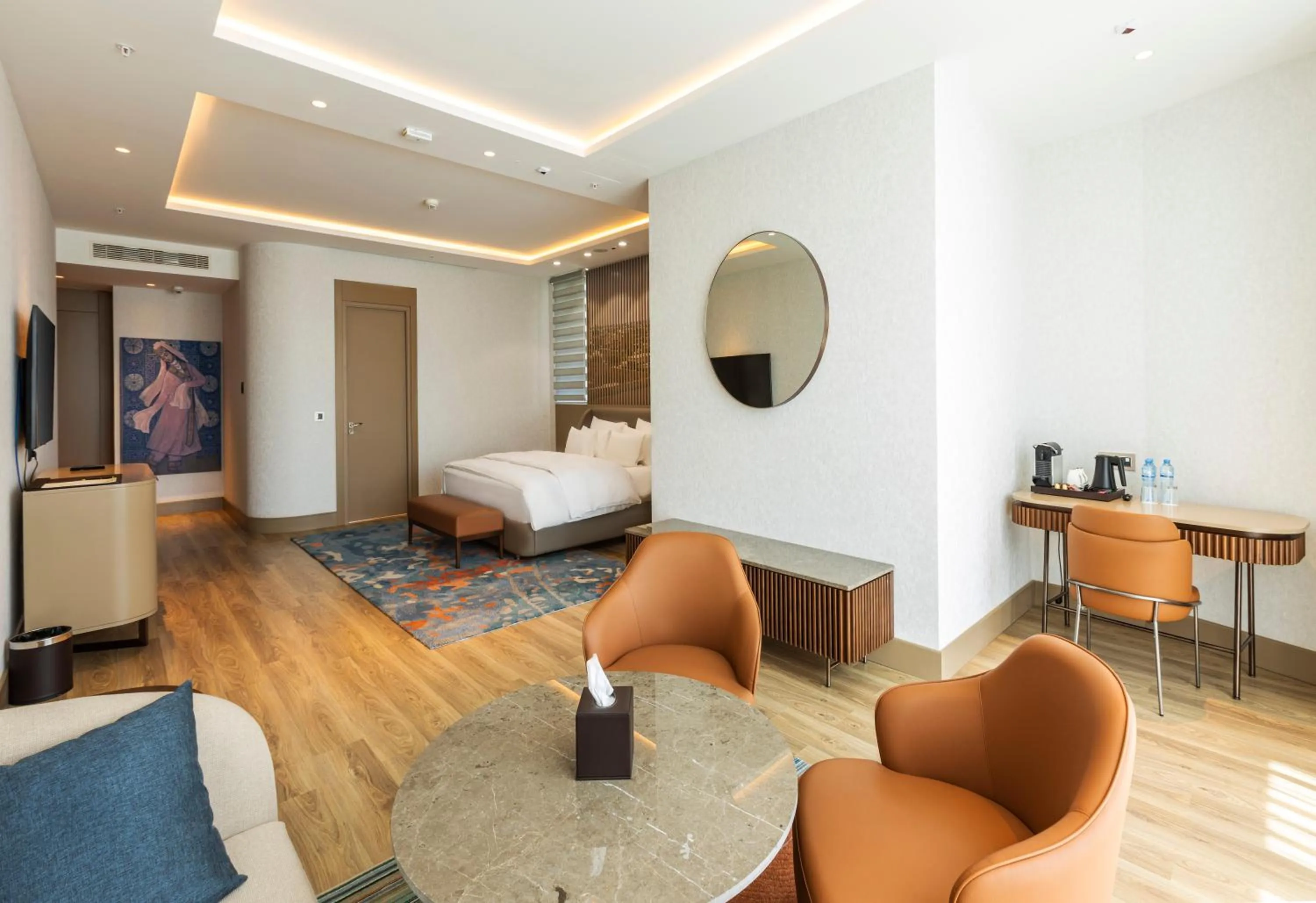 Bedroom, Bed in Silk Road by Minyoun