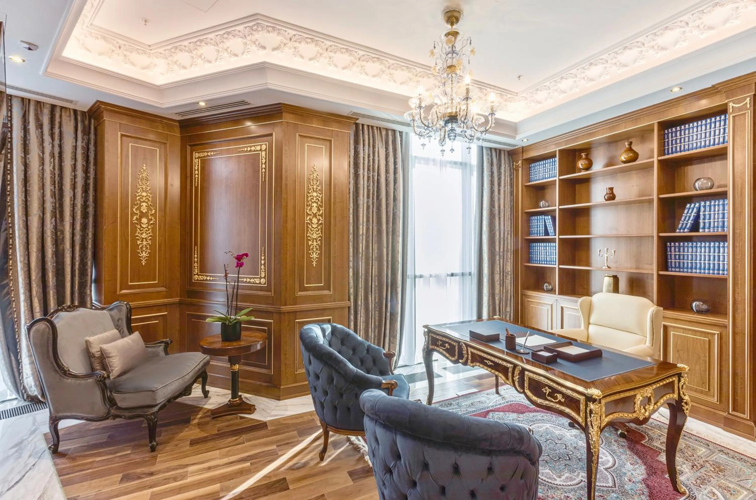 Seating area in Silk Road by Minyoun