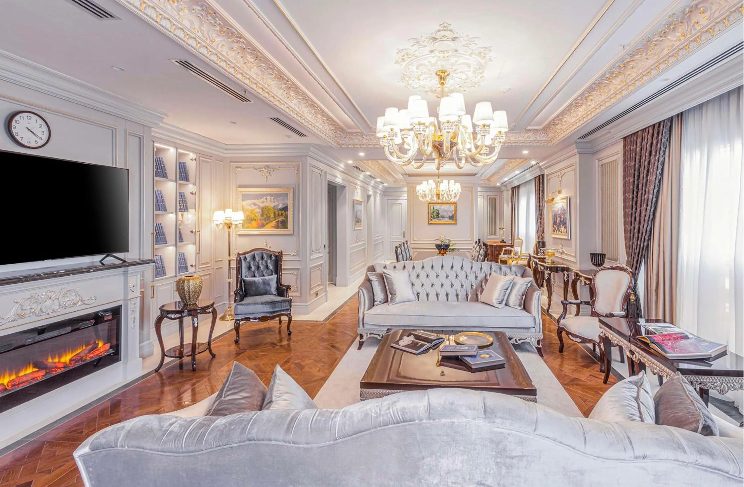 Living room in Hilton Garden Inn Samarkand Afrosiyob