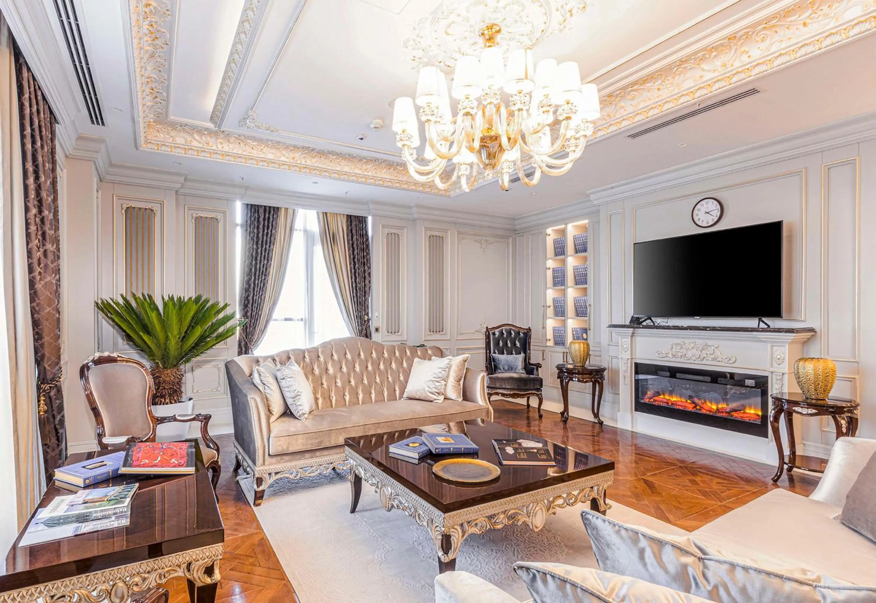 Living room in Hilton Garden Inn Samarkand Afrosiyob