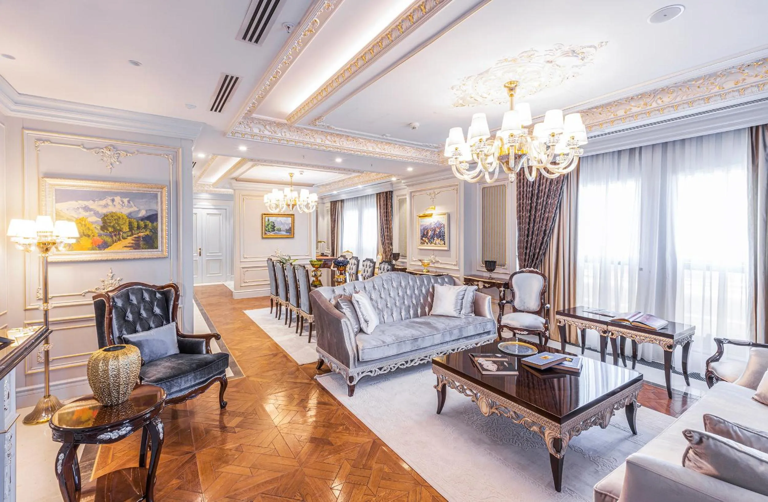 Living room in Hilton Garden Inn Samarkand Afrosiyob