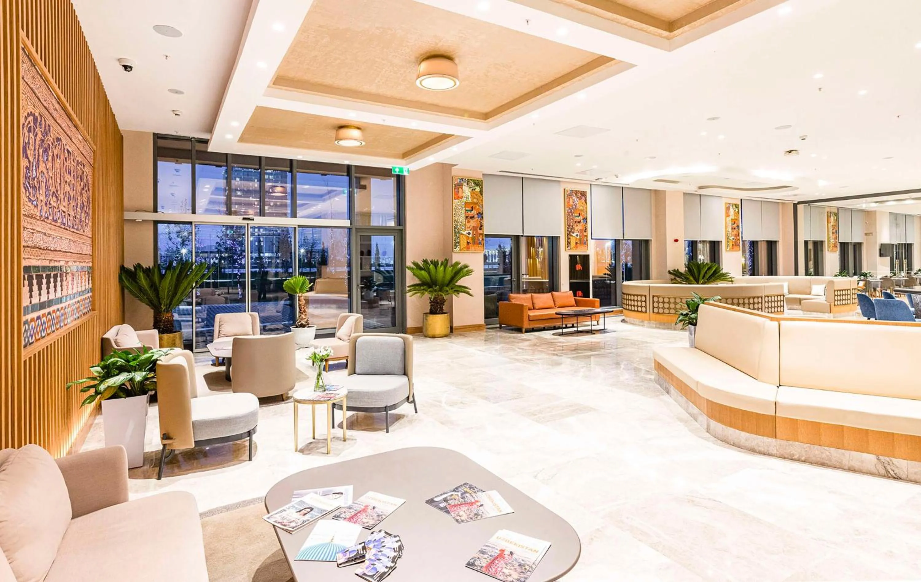 Restaurant/places to eat in Hilton Garden Inn Samarkand Sogd