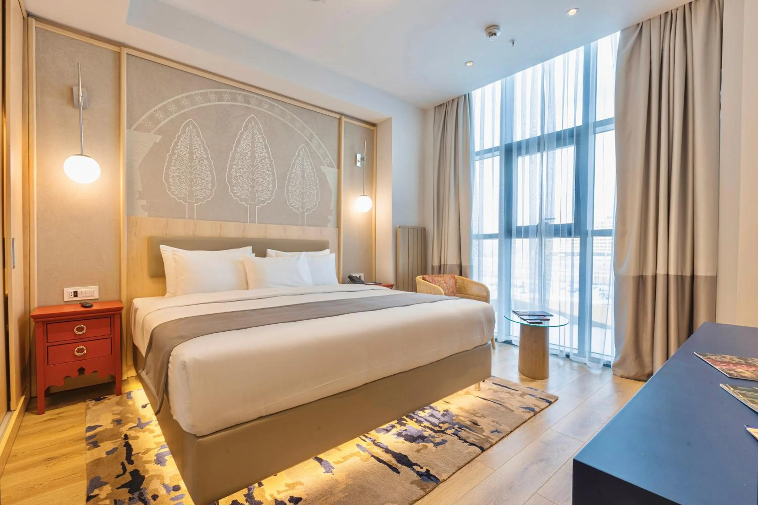 Bedroom, Bed in Hilton Garden Inn Samarkand Sogd