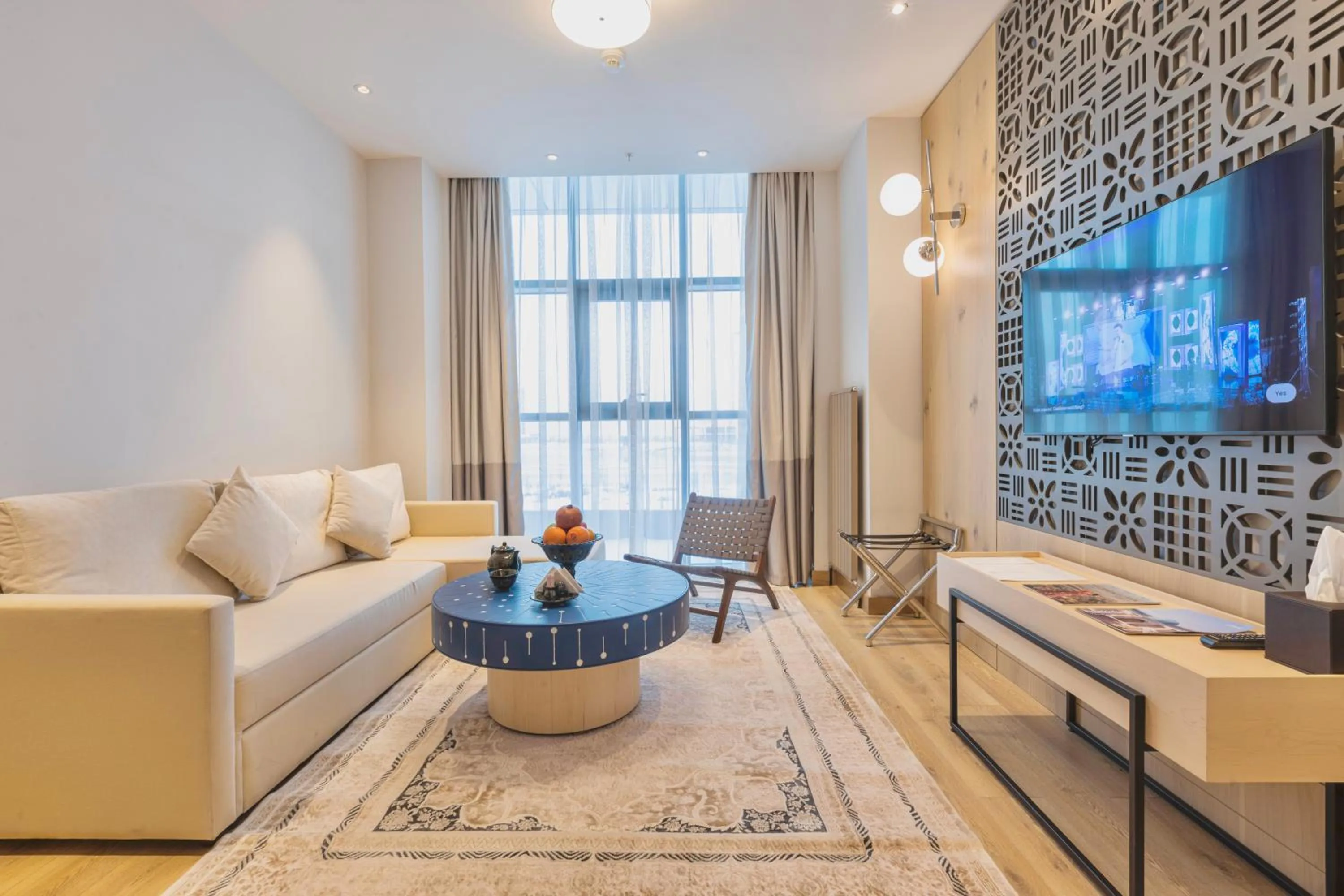 Living room in Hilton Garden Inn Samarkand Sogd