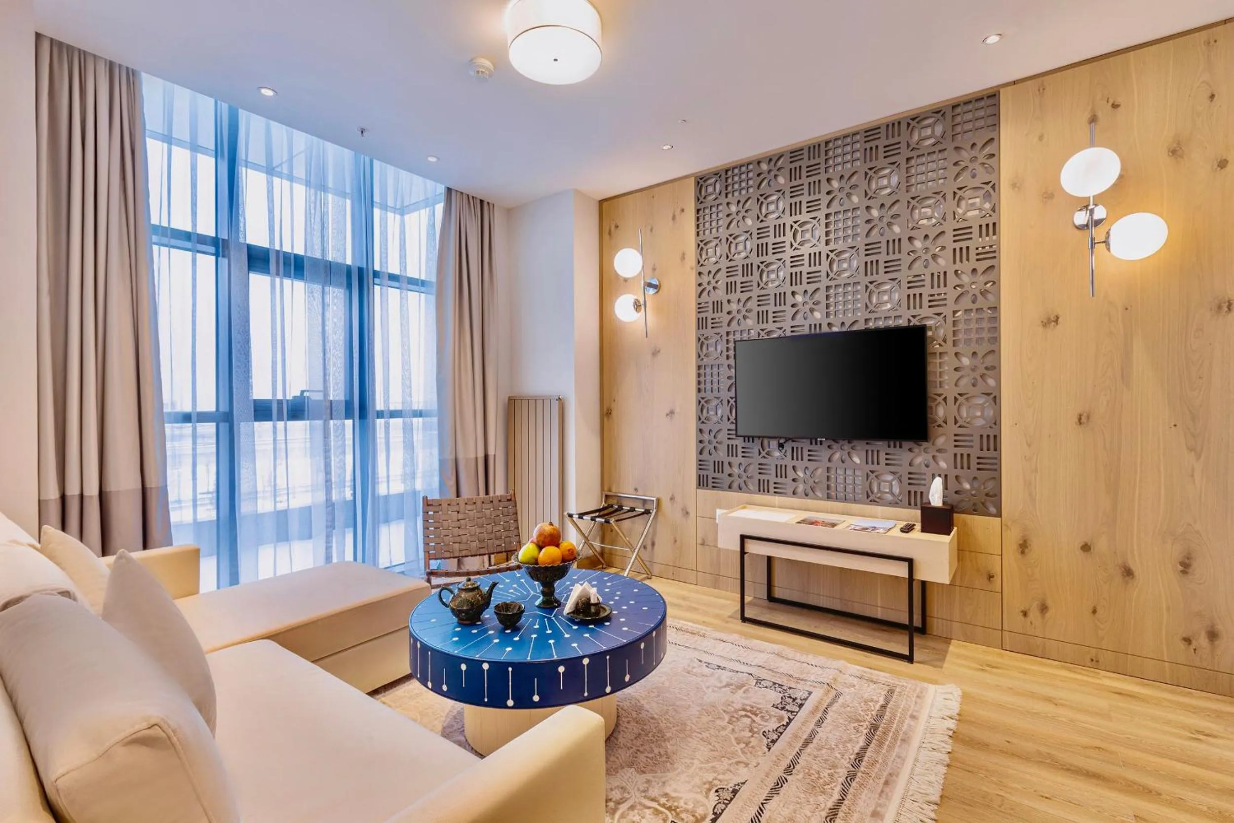 Living room in Hilton Garden Inn Samarkand Sogd