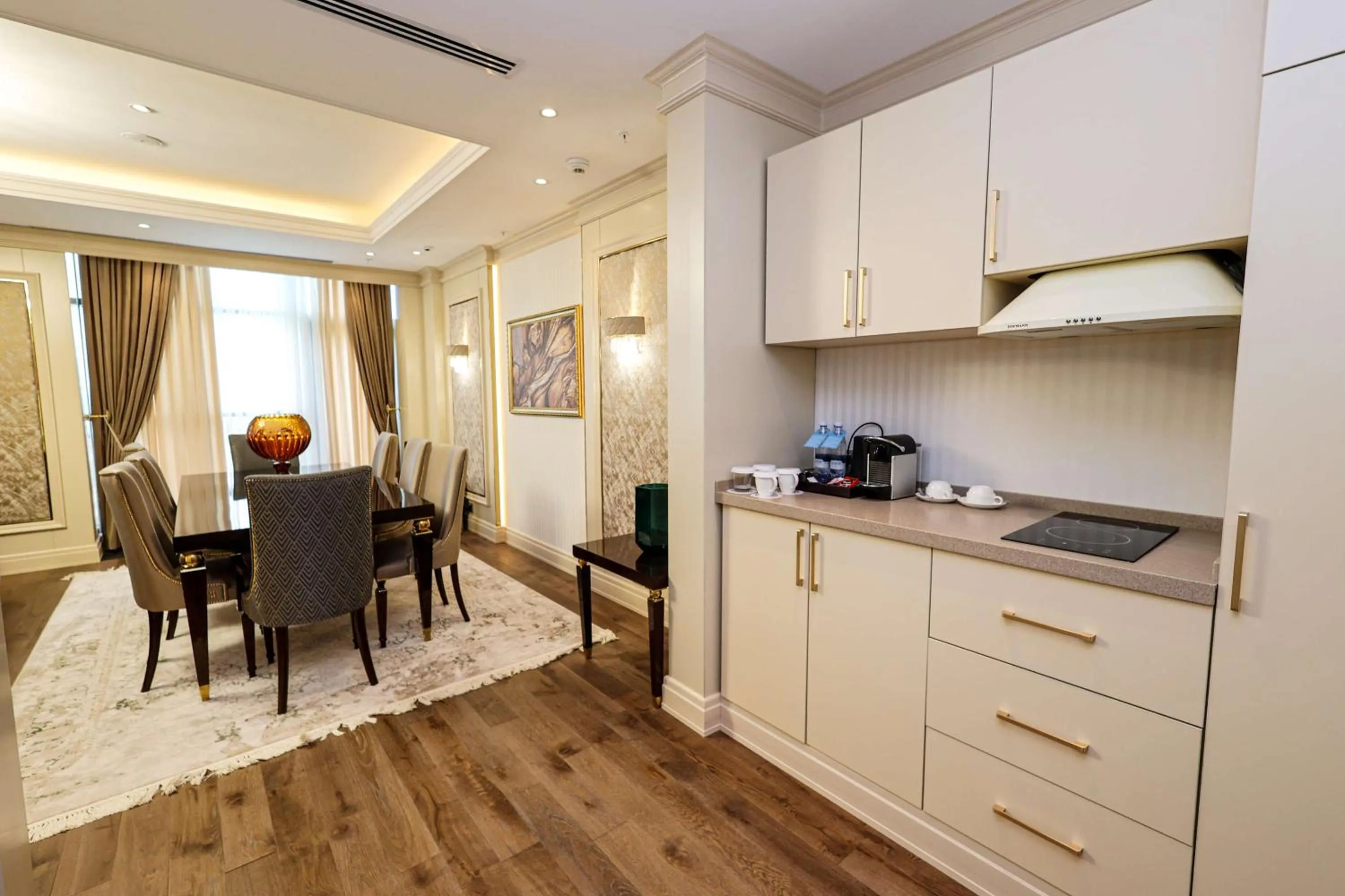 Kitchen or kitchenette in Hilton Garden Inn Samarkand Sogd