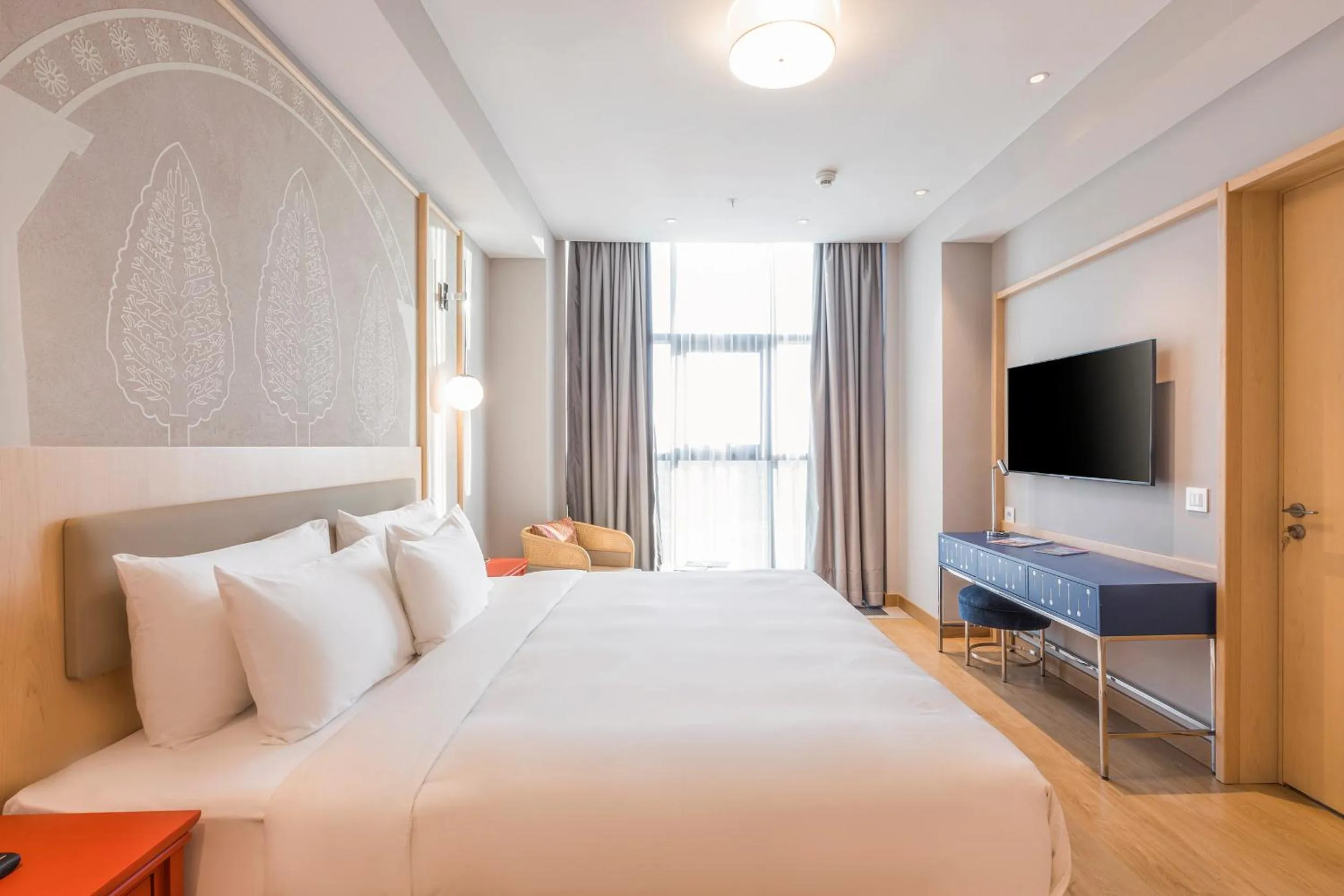 Bedroom, Bed in Hilton Garden Inn Samarkand Sogd