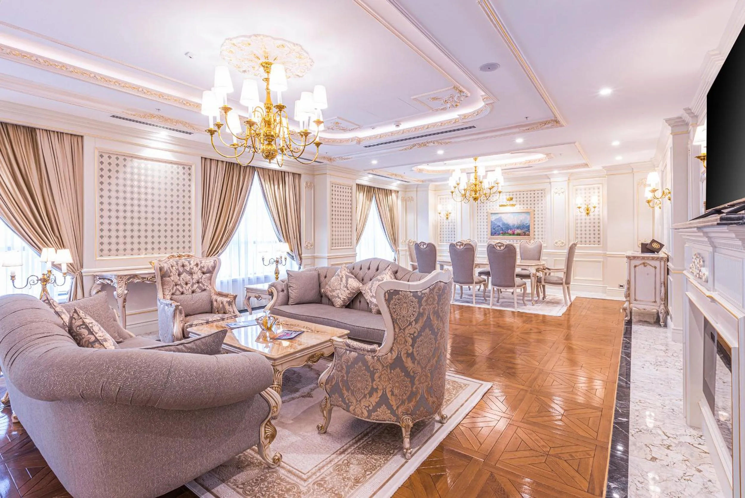 Living room in Wellness Park Hotel Bactria