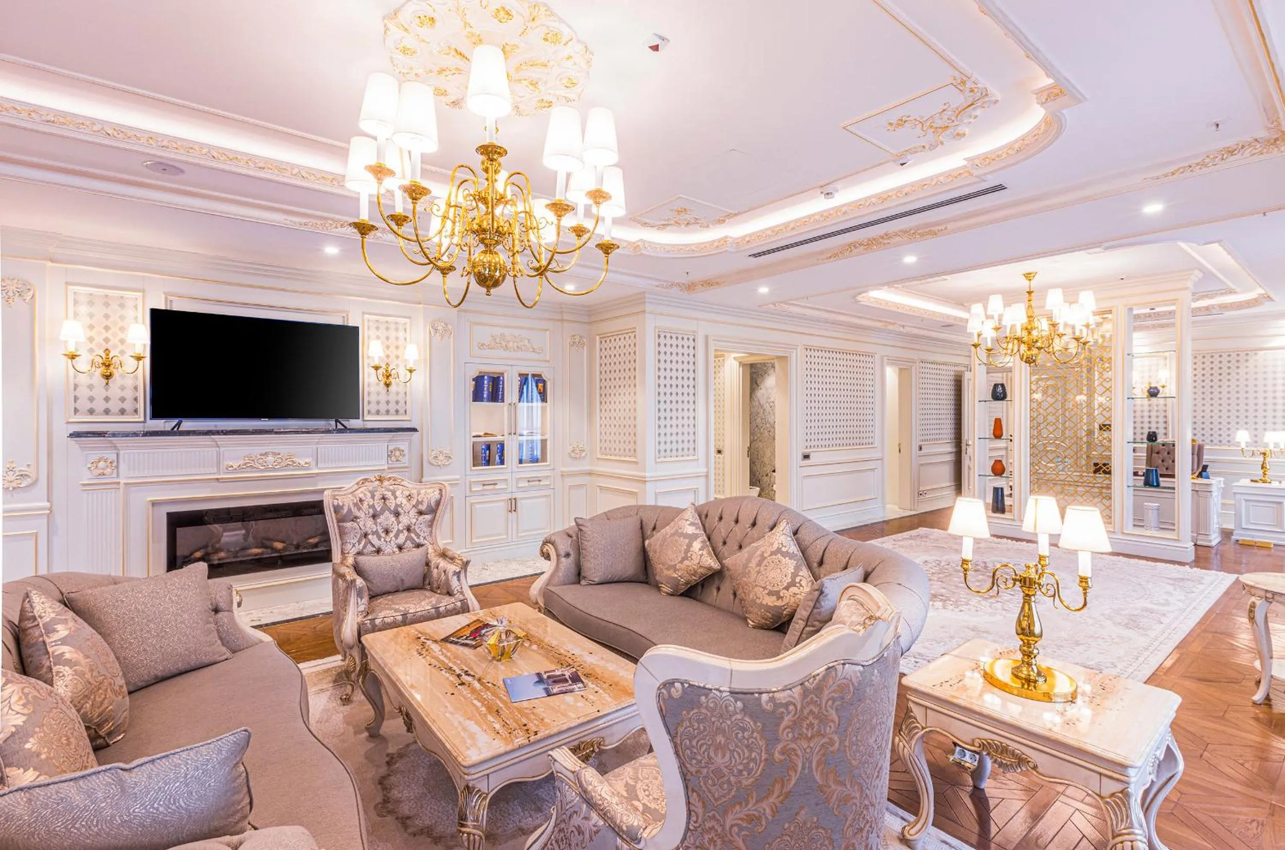 Living room in Wellness Park Hotel Bactria