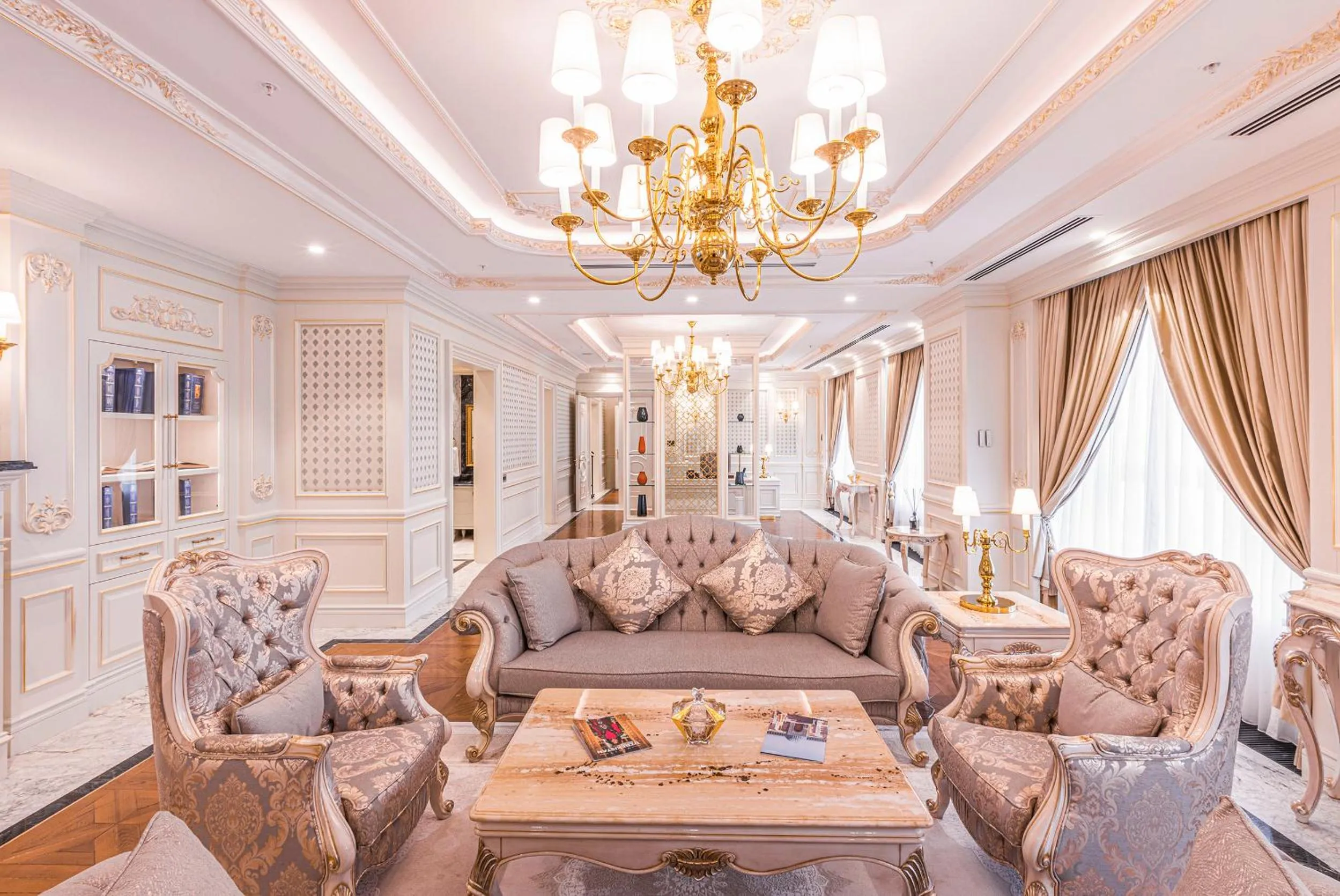 Living room in Wellness Park Hotel Bactria