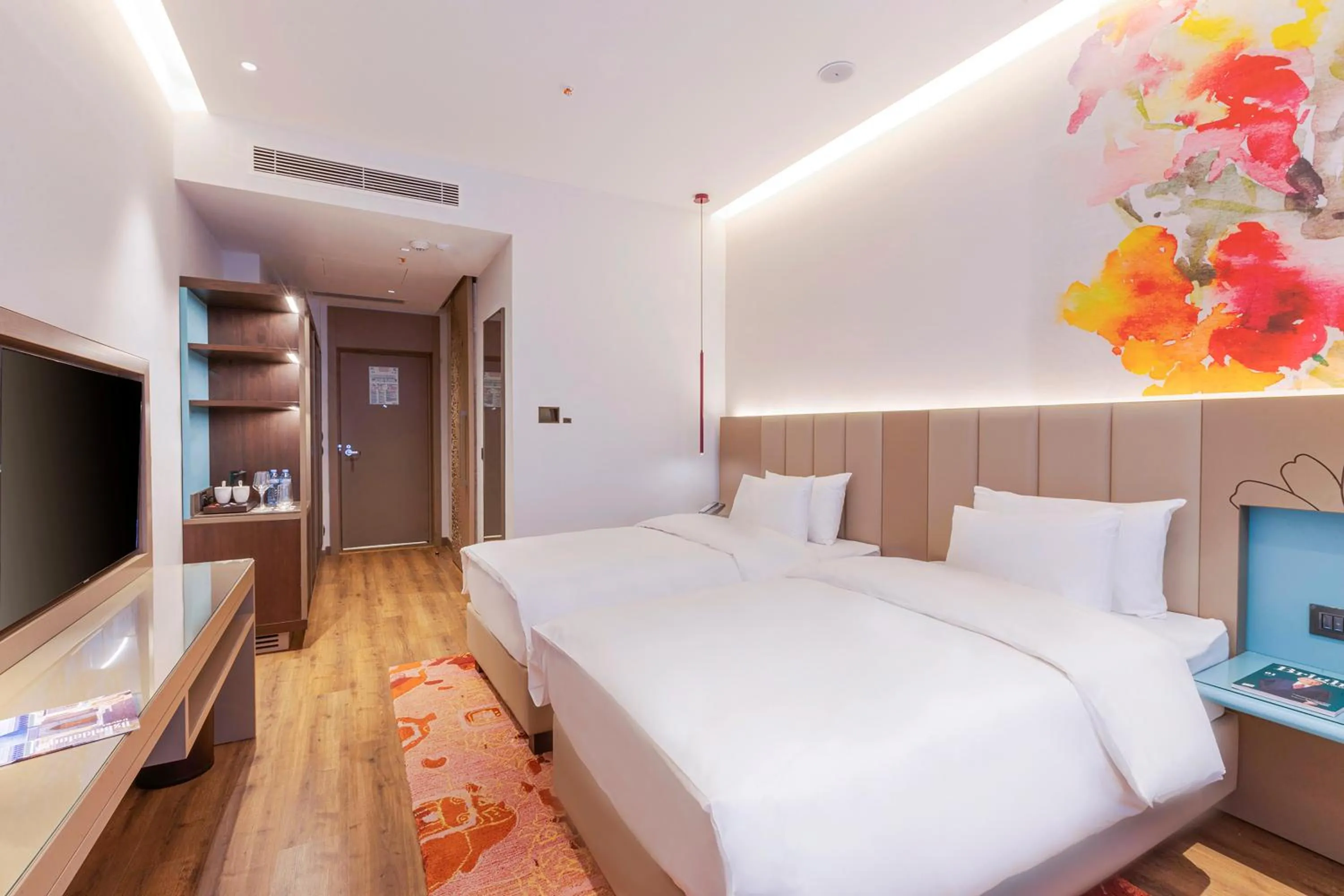 Bed in Wellness Park Hotel Bactria