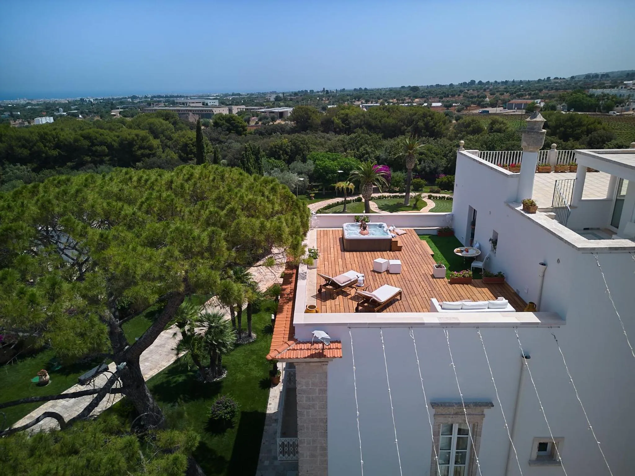 Balcony/Terrace in San Tommaso Hotel
