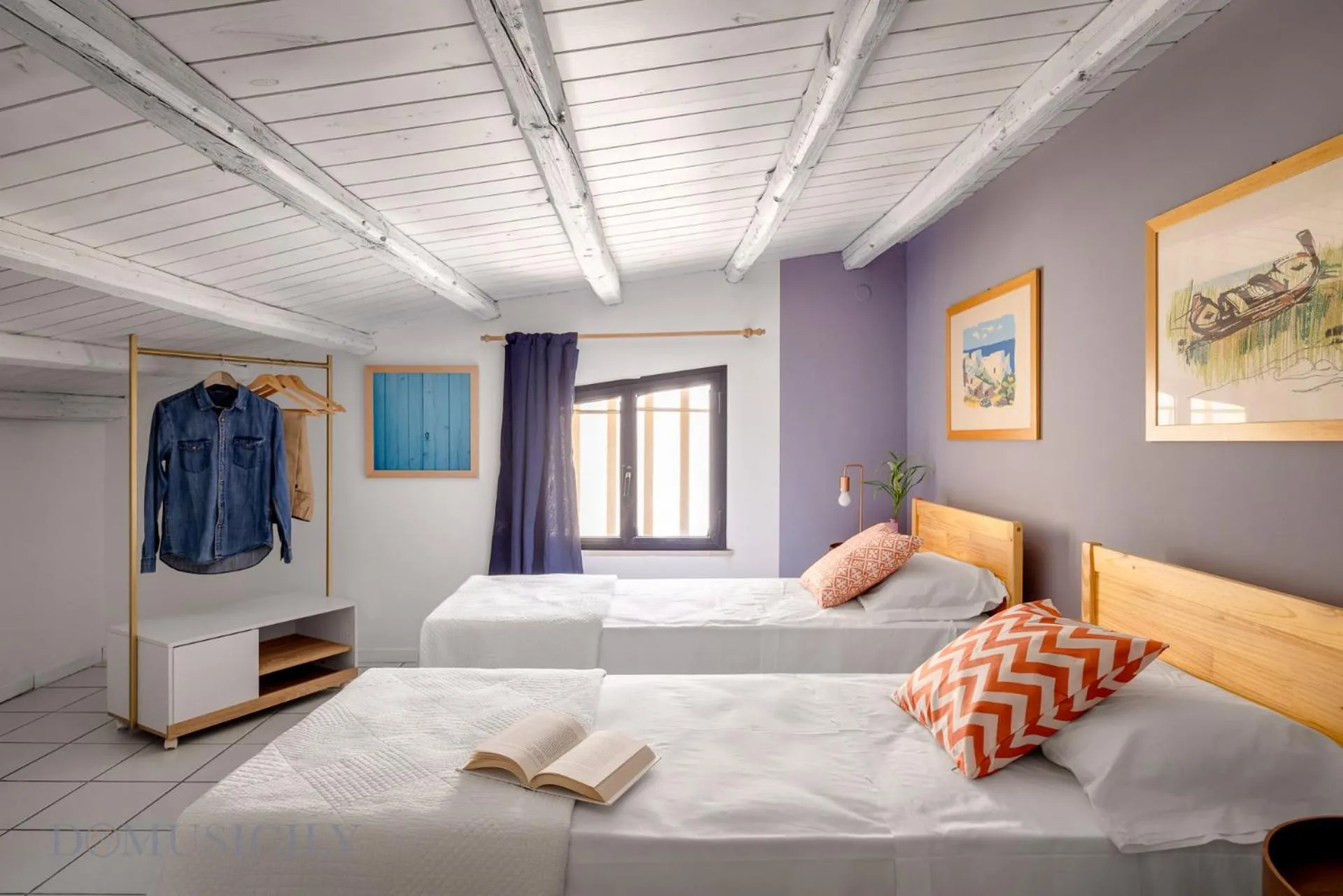 Bed in Mondello in Terrazza by DomuSicily