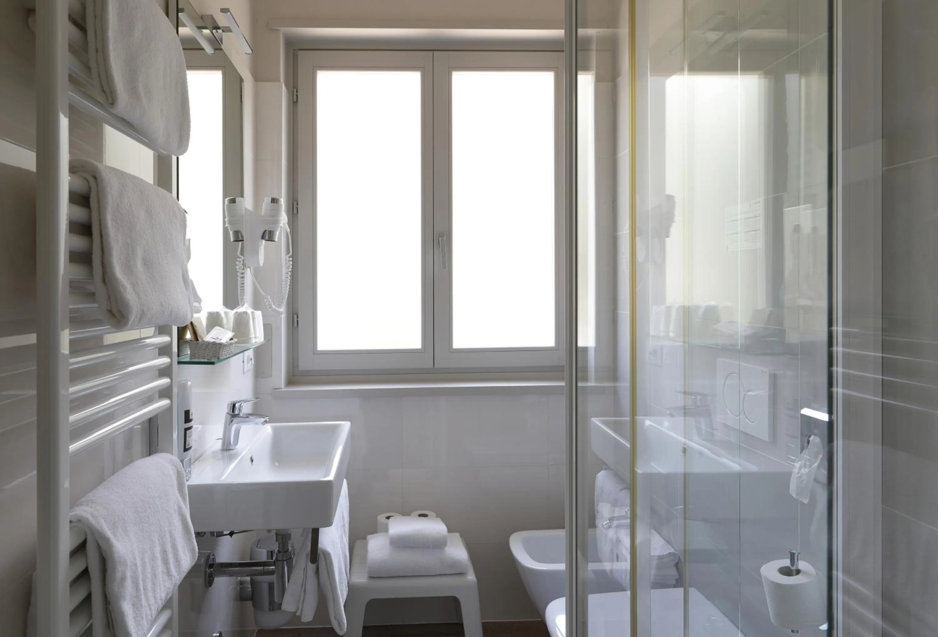 Bathroom in Eco Hotel Benacus