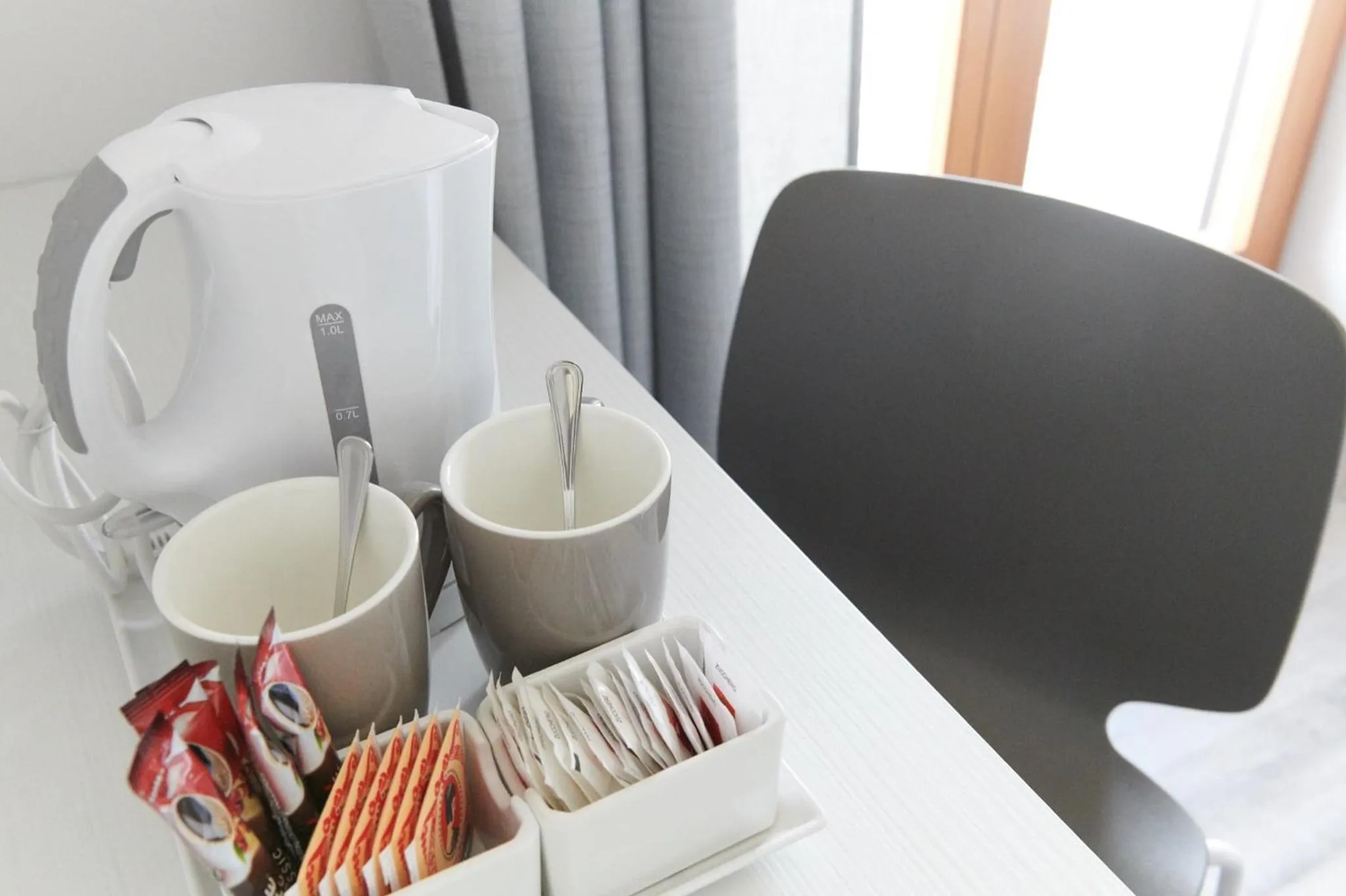 Coffee/tea facilities in Eco Hotel Benacus