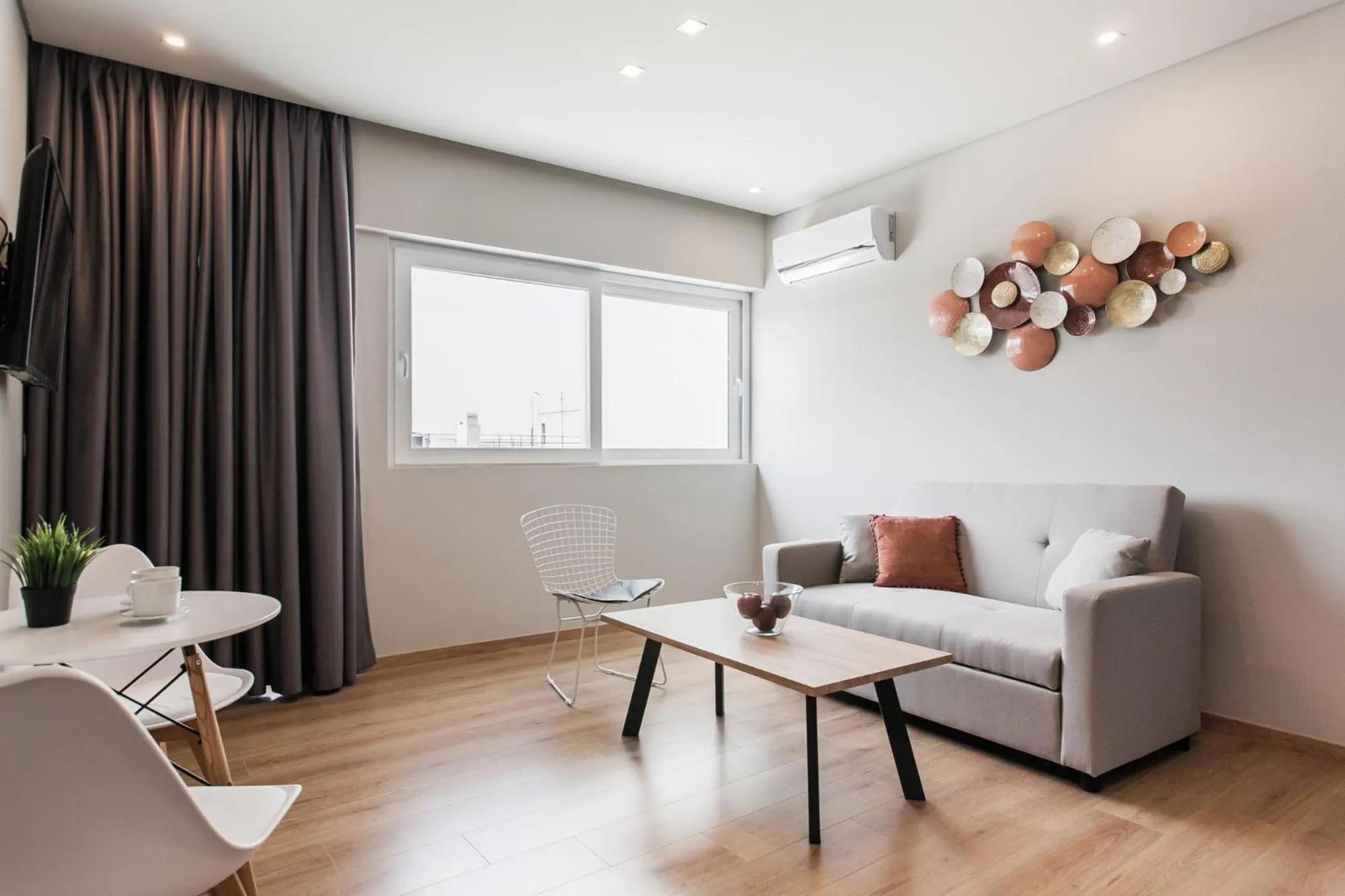 Living room in WYZ Attiki Aparthotel